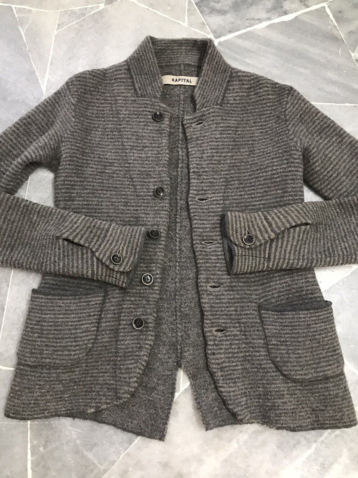 Kapital Kapital Wool Coat jacket Size US S / EU 44-46 / 1 - 8 Thumbnail