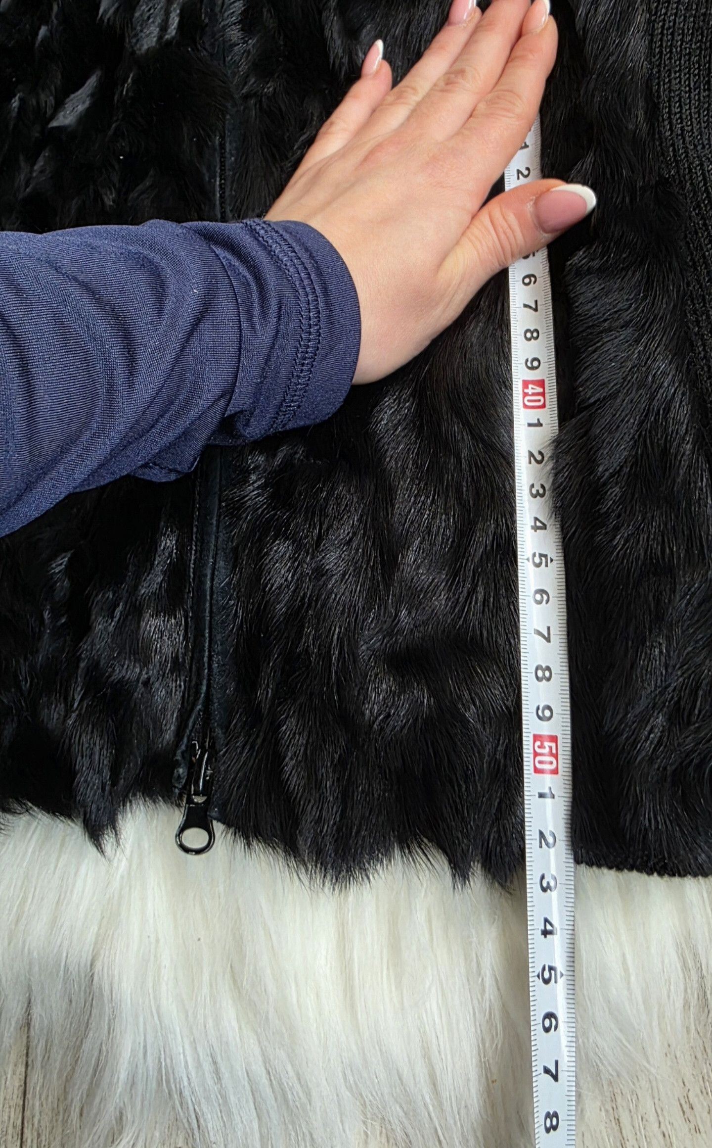 Other Short jacket made of natural goat fur - Creton Size S / US 4 / IT 40 - 8 Thumbnail