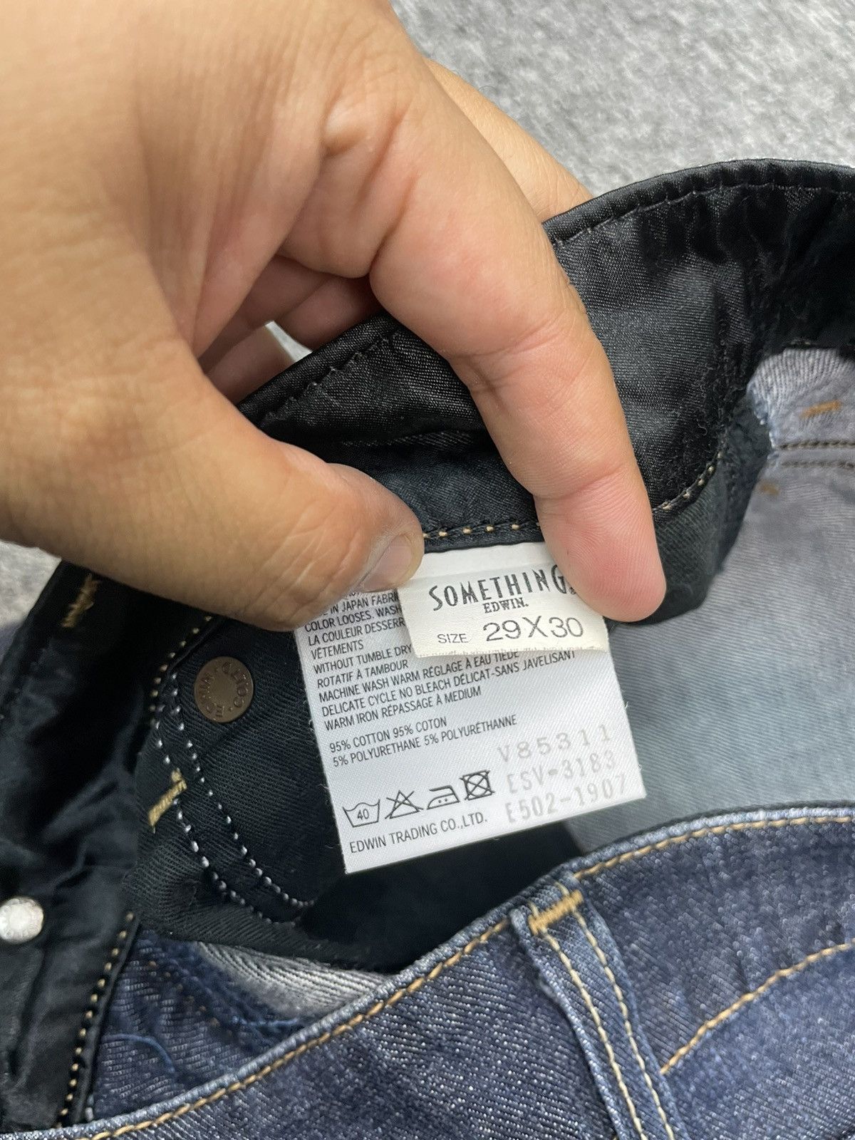 Edwin Vintage Vienus Jean Edwin Flared Pant Denim Size US 30 / EU 46 - 4 Thumbnail