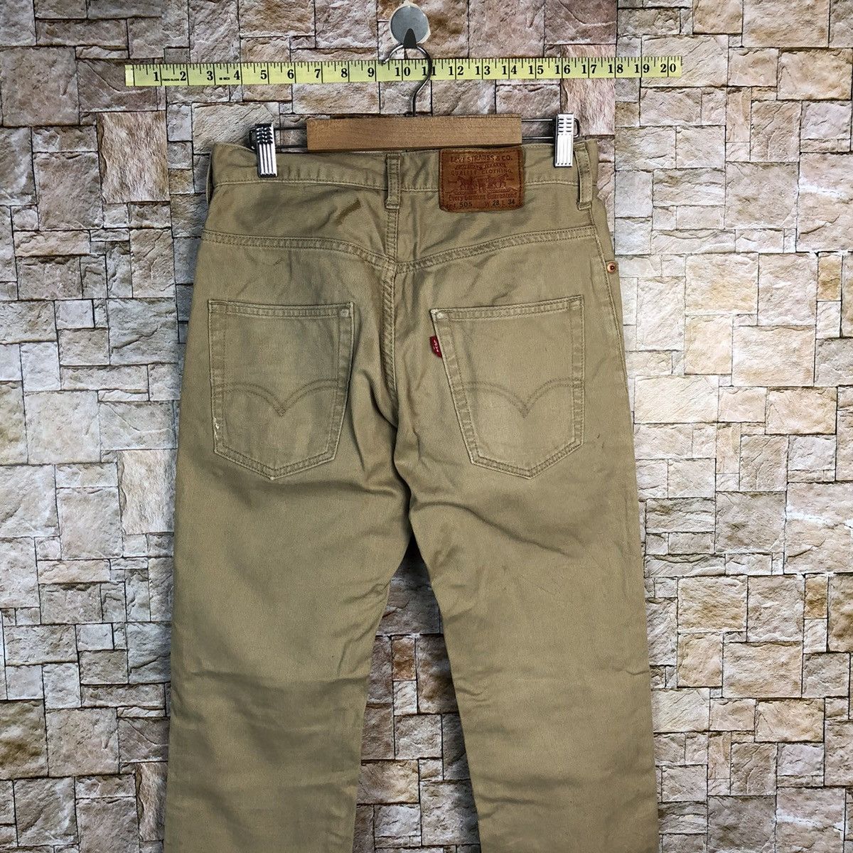 Levi's 505 Levis vintage Brown Pants #A720 Size US 29 - 15 Thumbnail