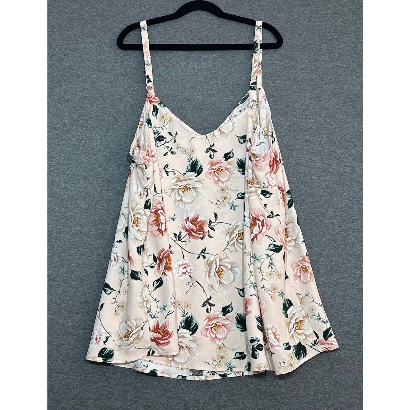 Other Torrid | Women's Blue Green Teal Strappy Tank Top Blouse | 2 Size L / US 10 / IT 46 - 2 Thumbnail