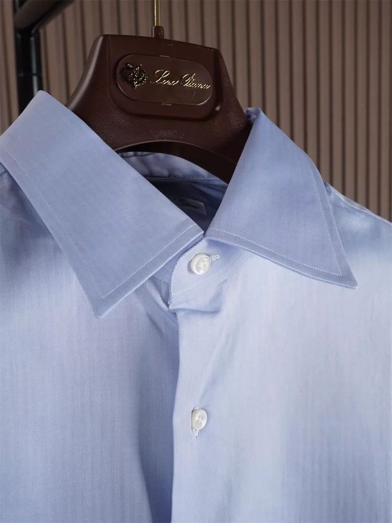 Loro Piana LORO PIANA Cotton shirt Size US XL / EU 56 / 4 - 2 Thumbnail