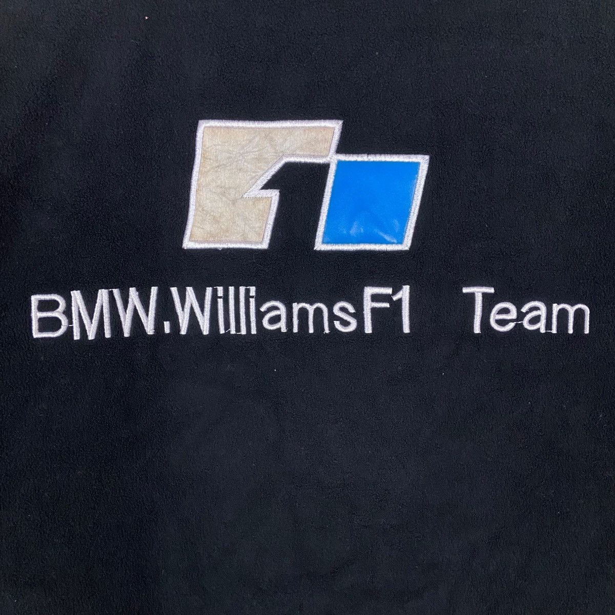 BMW Vintage BMW Patch Work Full Zipper Fleece Jacket Size US XL / EU 56 / 4 - 12 Thumbnail