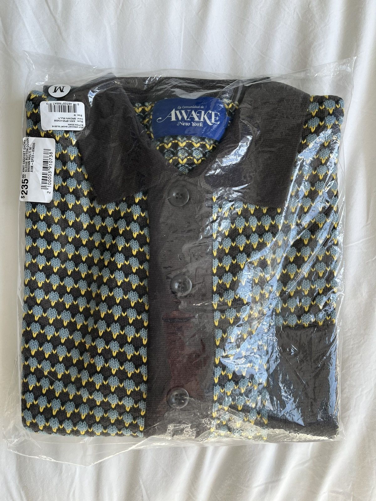 Awake NY New Awake NY Knit Crochet Shirt Size US M / EU 48-50 / 2 - 7 Thumbnail