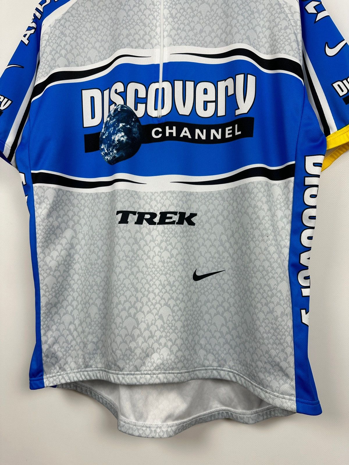 Nike 2005 Vintage Nike Discovery Channel AMD Cycling Jersey Size US XXL / EU 58 / 5 - 9 Thumbnail