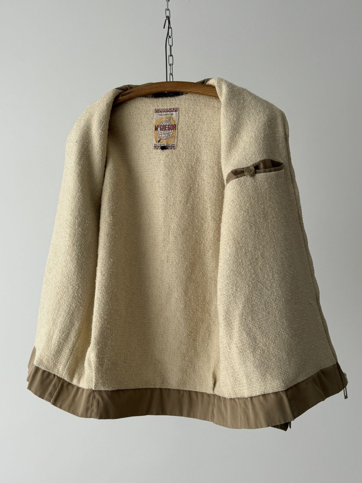 McGregor × Vintage 1960s Vintage McGregor Tan Drizzler Jacket Size US M / EU 48-50 / 2 - 6 Thumbnail