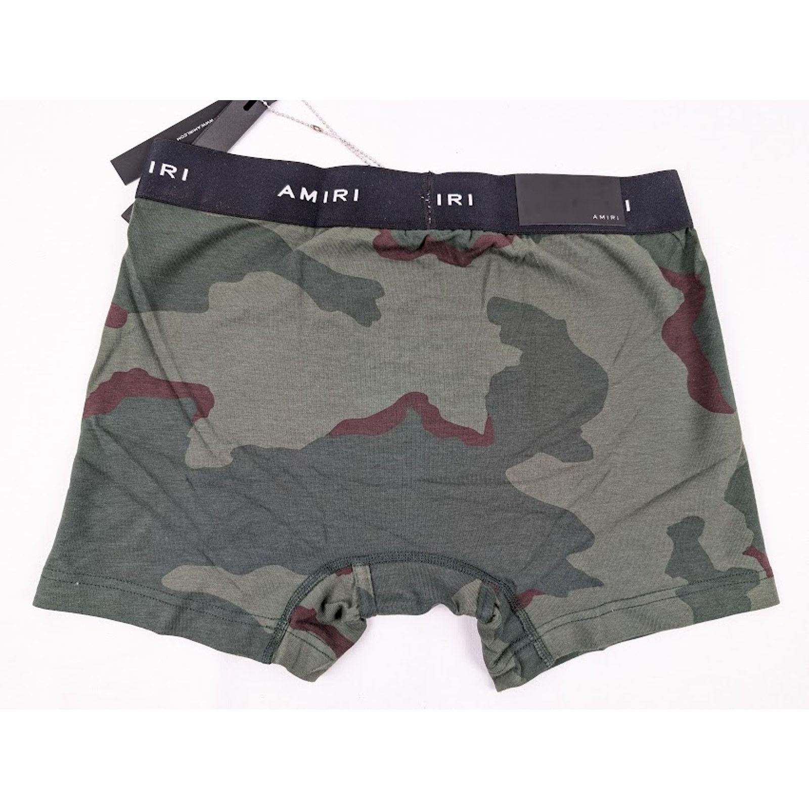 Amiri o1rshd1 Waistband Camo Boxer Short in Orange/Black Size US 30 / EU 46 - 10 Thumbnail