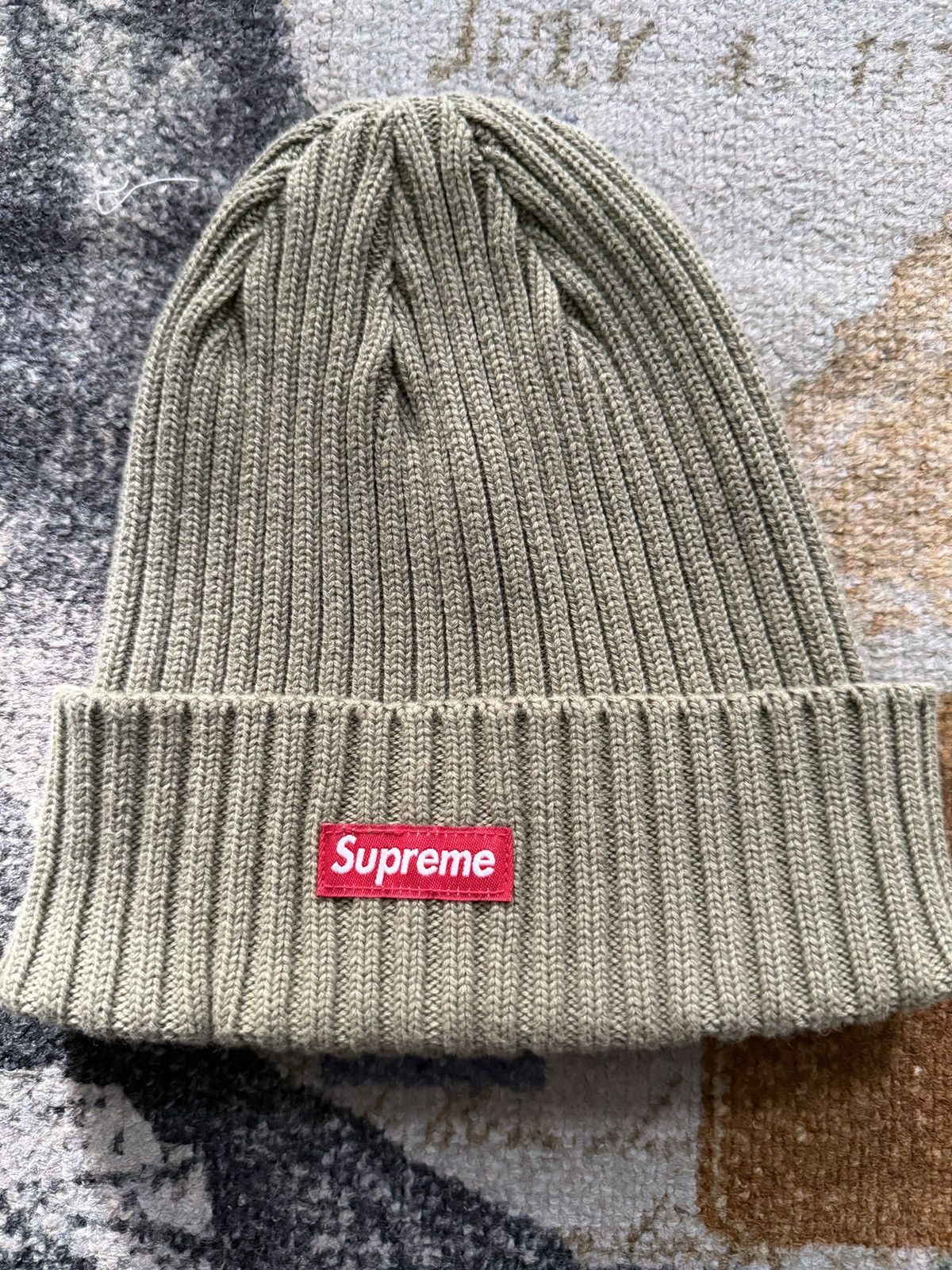 Supreme Olive Green Supreme Beanie Size ONE SIZE - 2 Thumbnail