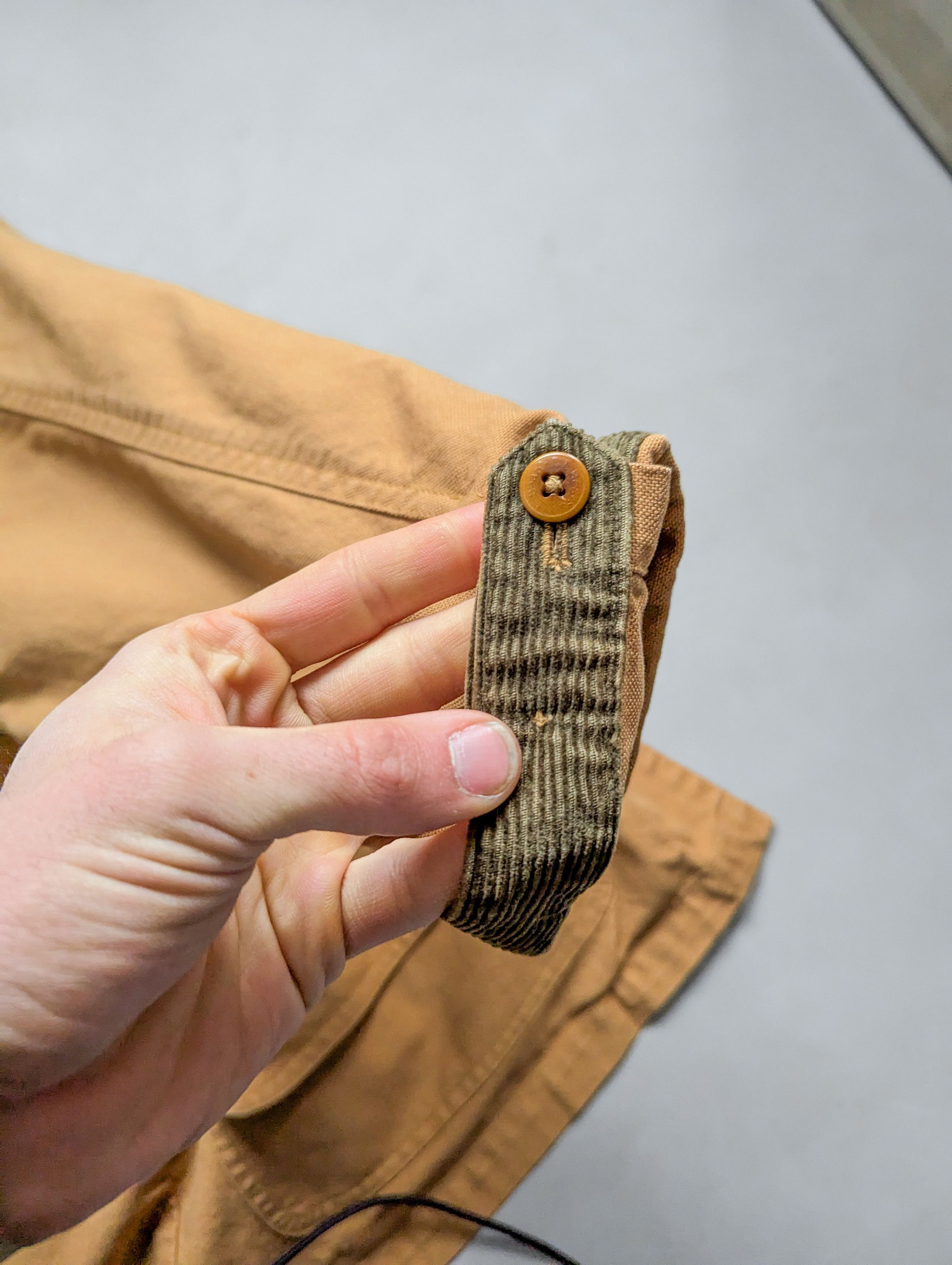 L.L. Bean × Vintage Vintage 90’ L.L. Chore Jacket + Lining Brown Denim Lined Size M / US 6-8 / IT 42-44 - 11 Thumbnail