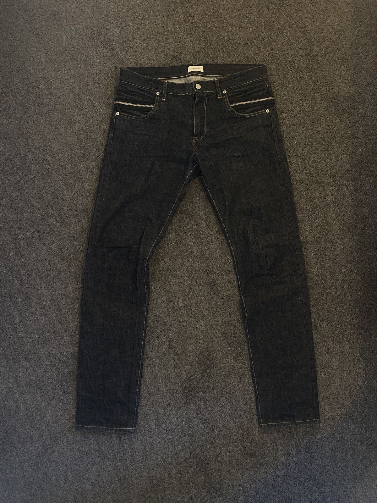 Undercover Undercover AW11 Japanese selvedge Side Zip denim Size US 33 - 1 Thumbnail