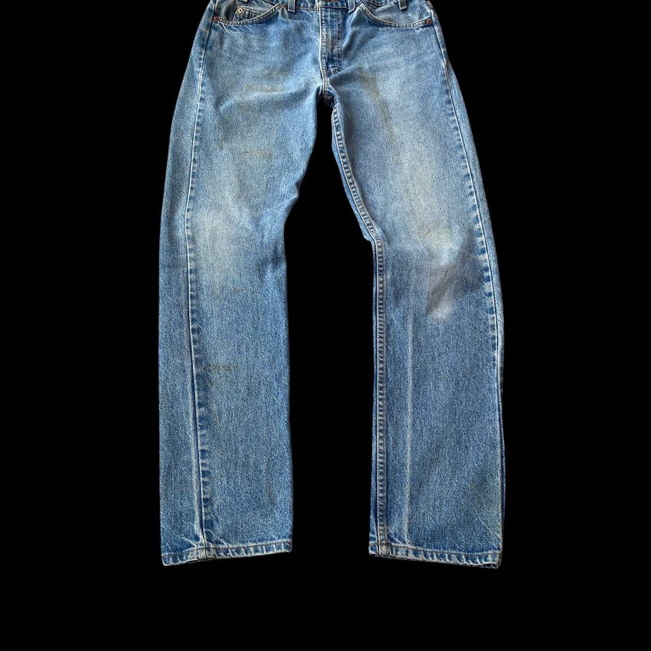 Levi's Vintage Clothing W32X31.5 VTG 1994 LEVIS 505 ORANGE TAG DIRTY JEAN Size US 32 / EU 48 - 9 Thumbnail