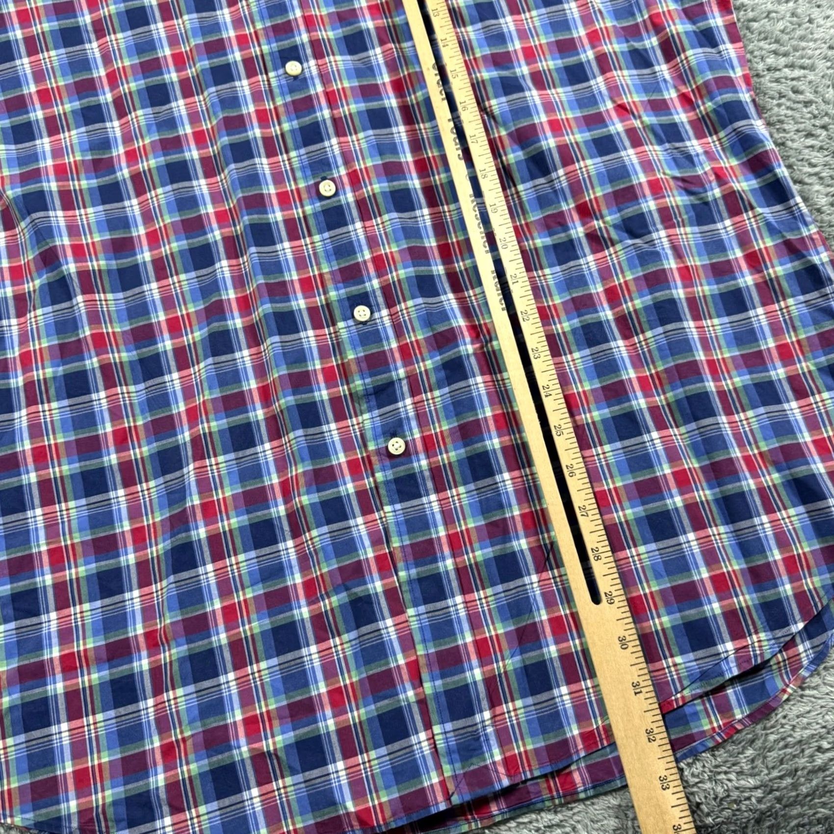 Ralph Lauren Ralph Lauren Slim Fit Madras Plaid Colorful Button Down Shirt Size 2XL Mens Size US XXL / EU 58 / 5 - 6 Thumbnail