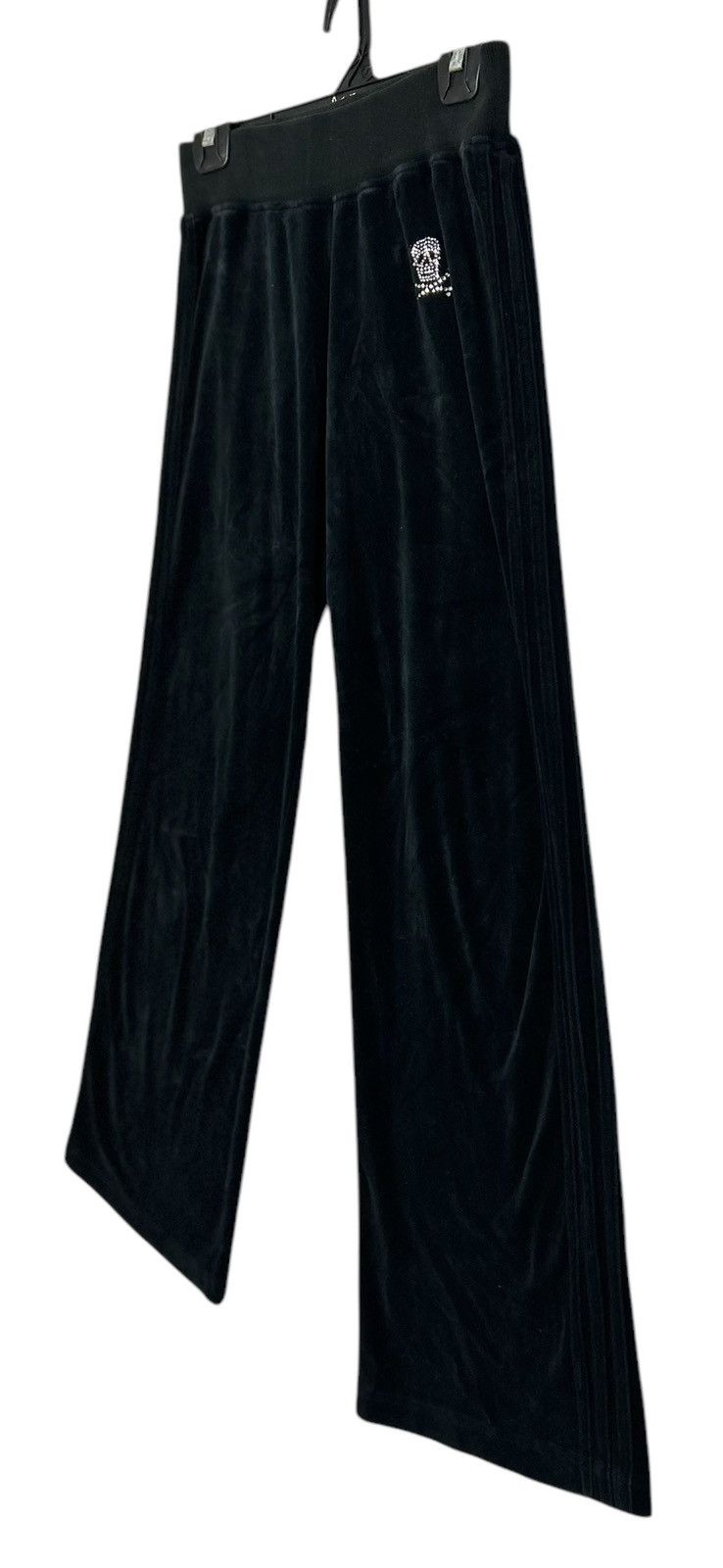 Hysteric Glamour 🔥🔥 HYSTERIC GLAMOUR Velvet Skull Logo Wide Leg Size 28" / US 6 / IT 42 - 5 Thumbnail
