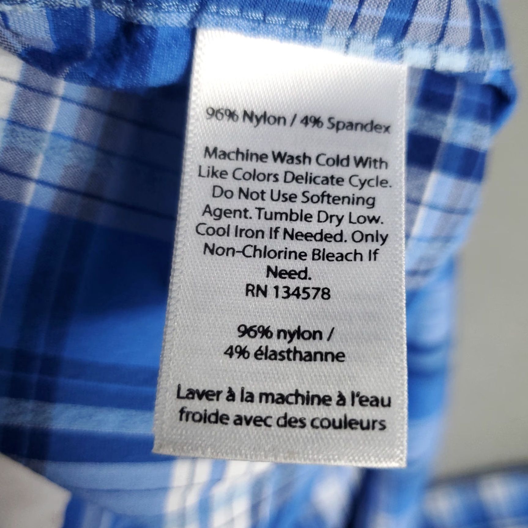 Vineyard Vines Vineyard Vines Shirt Men Large Blue Plaid Button-Up Long Sleeve Nylon Regular Fit Fishing Mens Size US L / EU 52-54 / 3 - 8 Thumbnail
