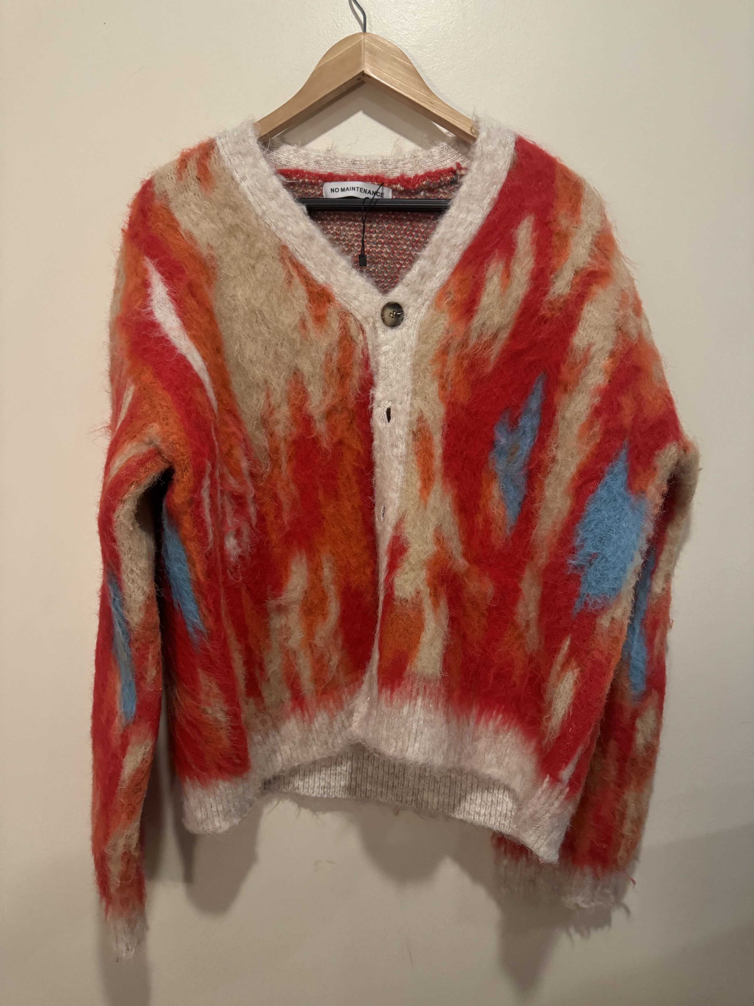 No Maintenance 'Still' Shag Cardigan Size US M / EU 48-50 / 2 - 3 Thumbnail