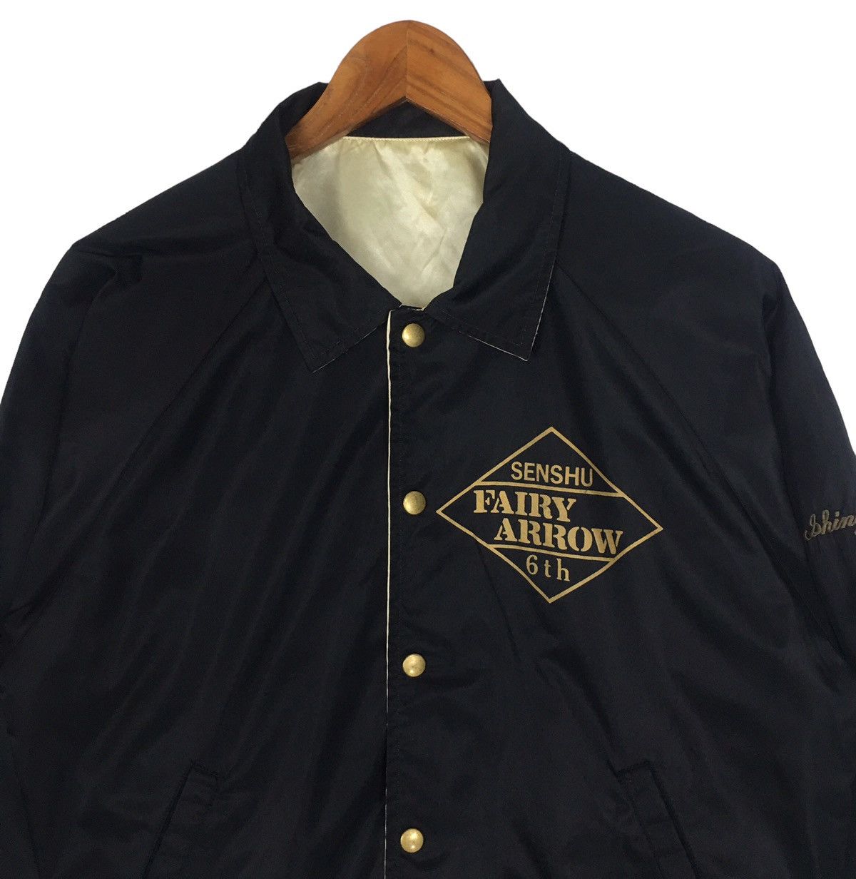 Japanese Brand Senshu University Fairy Arrow Reversible SnapButton Jacket Size US M / EU 48-50 / 2 - 5 Thumbnail