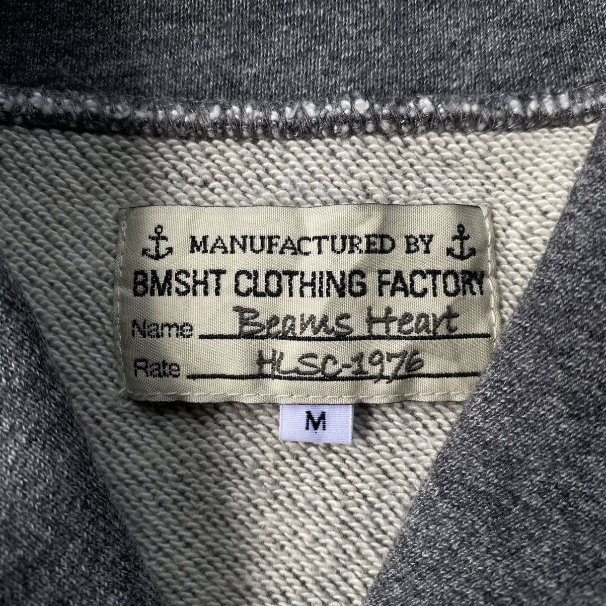 Beams Japan × Beams Plus × Japanese Brand Beams heart shawl collar cardigan jacket Size US M / EU 48-50 / 2 - 7 Thumbnail