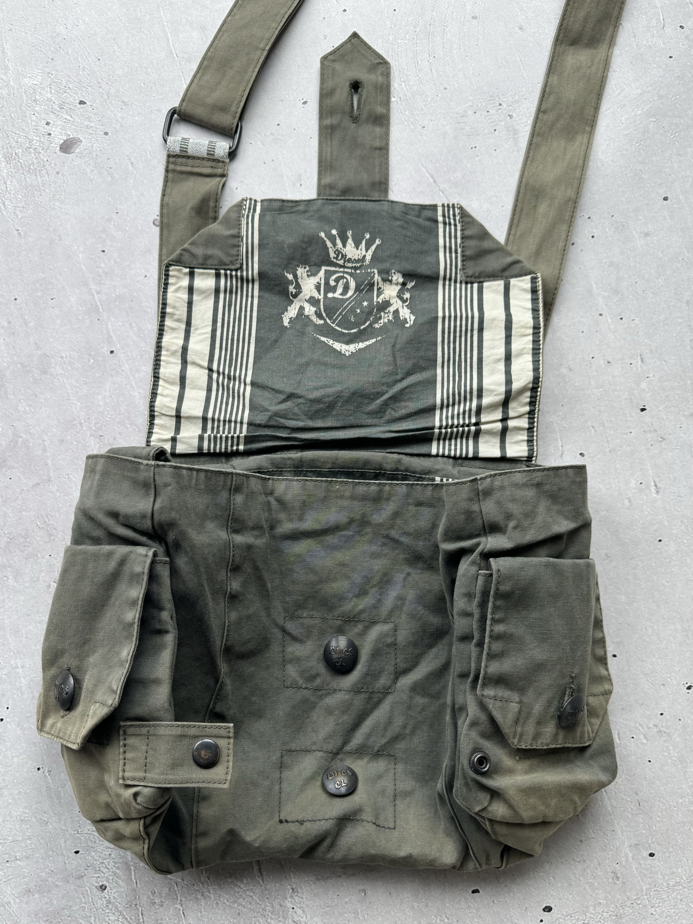 Diesel Diesel Vintage Multi Pocket Avantgarde Shoulders Bag Size ONE SIZE - 4 Thumbnail