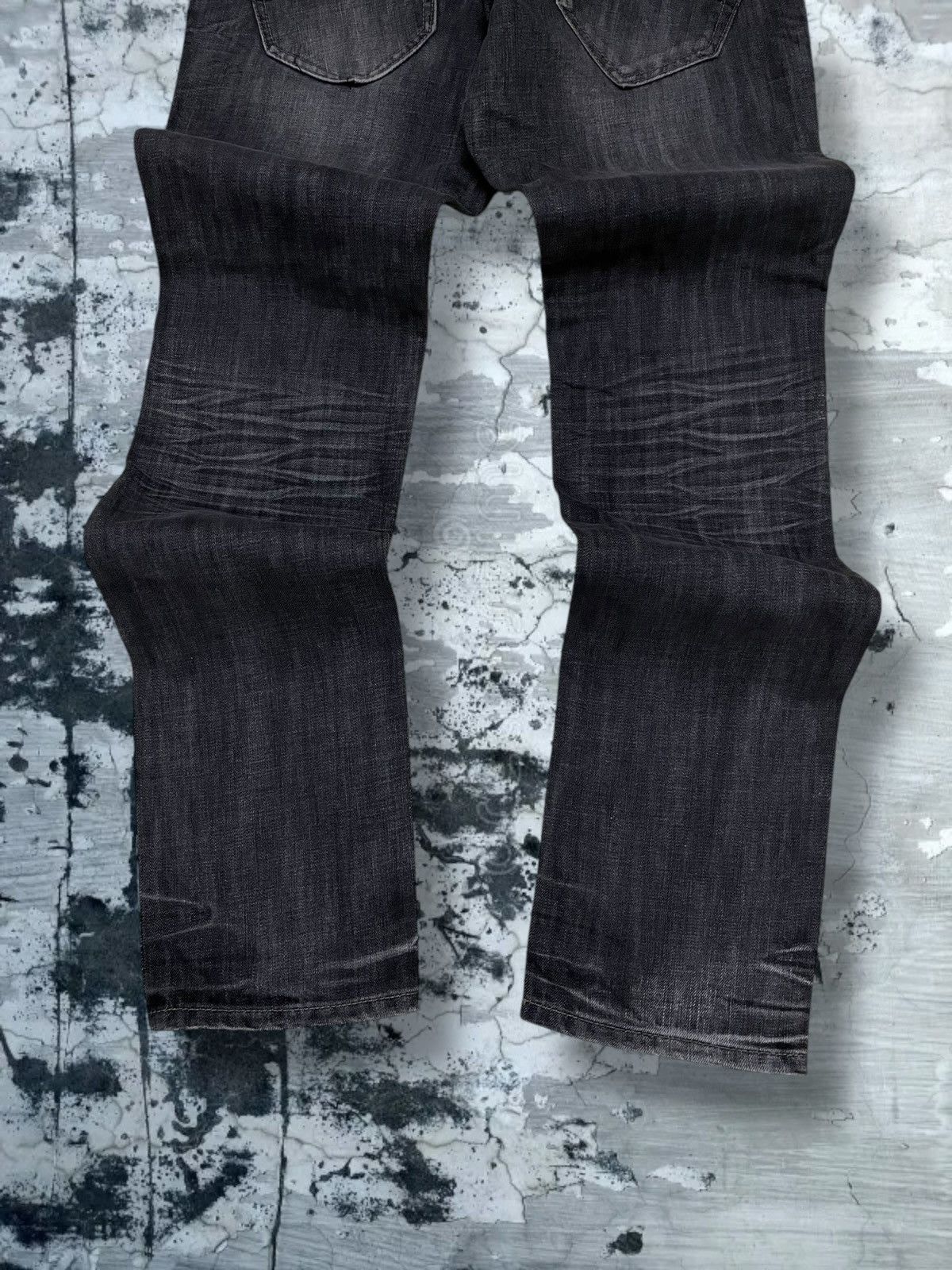 Tornado Mart Vintage 1990s Og Japan Designer RattleTrap Distressed Denim Size US 29 - 14 Thumbnail