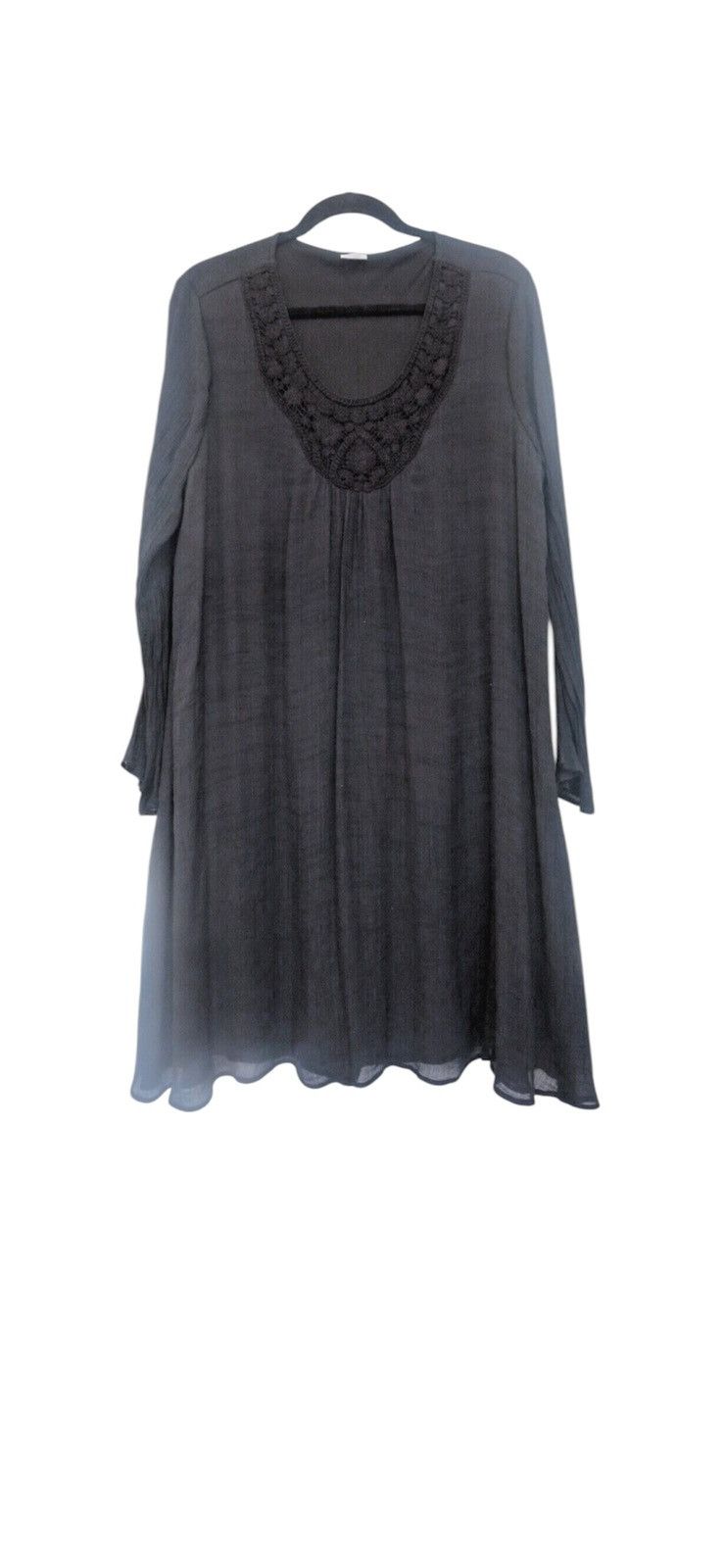 Wrangler Wrangler Black Western Crochet Dress | S Size S / US 4 / IT 40 - 1 Thumbnail