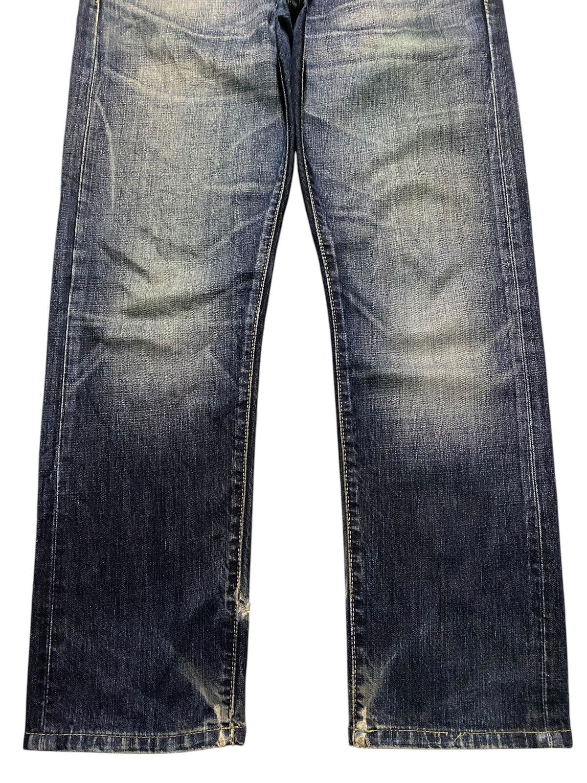 Levi's Vintagw Levis 505 Mud Wash Distressed Loose Jeans Size US 34 / EU 50 - 5 Thumbnail