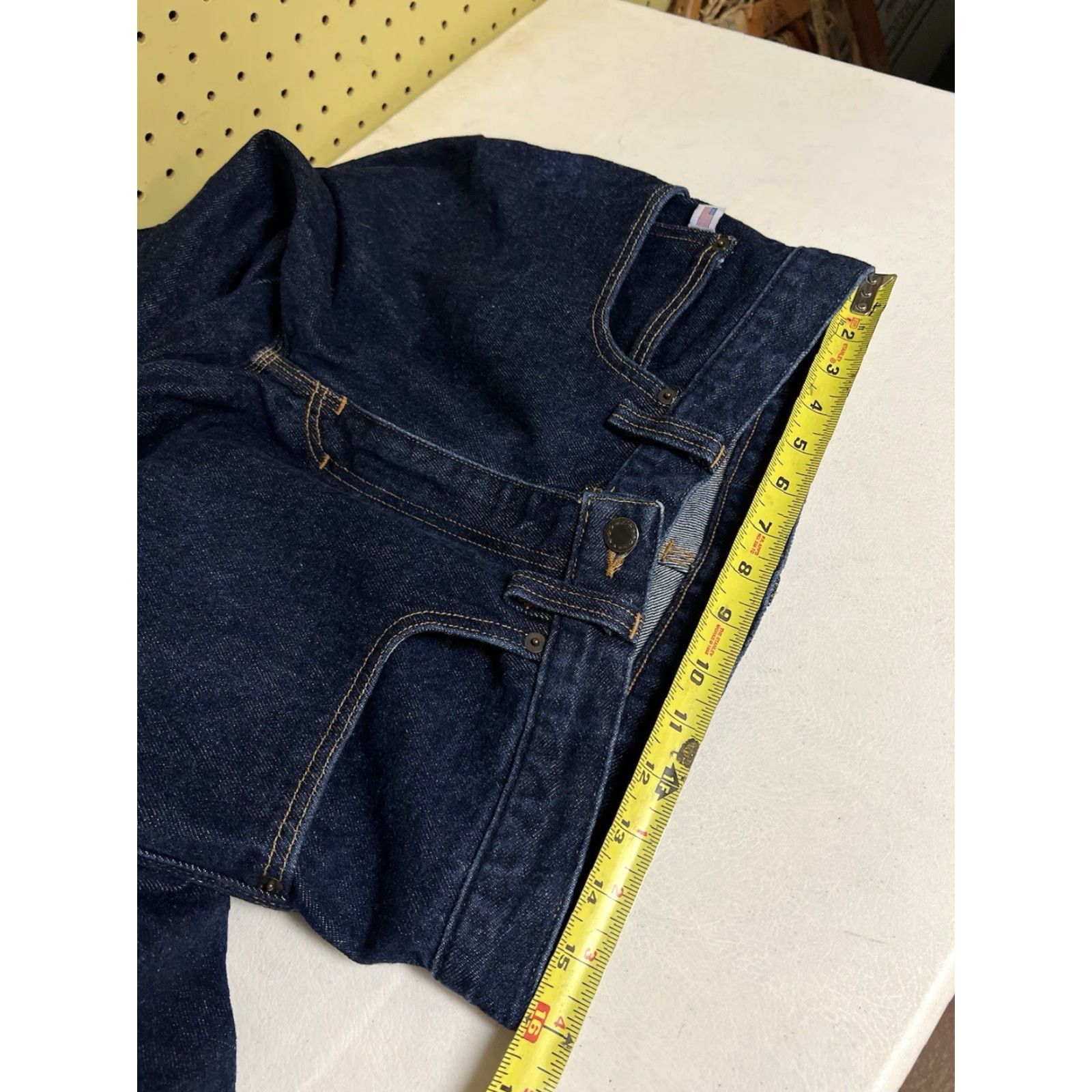 Denime Duluth Jeans Mens 32x30 Blue Denim Work Wear Triple Stitched USA Made Regular Fit 5-Pocket Denim Jeans Size US 32 / EU 48 - 5 Thumbnail