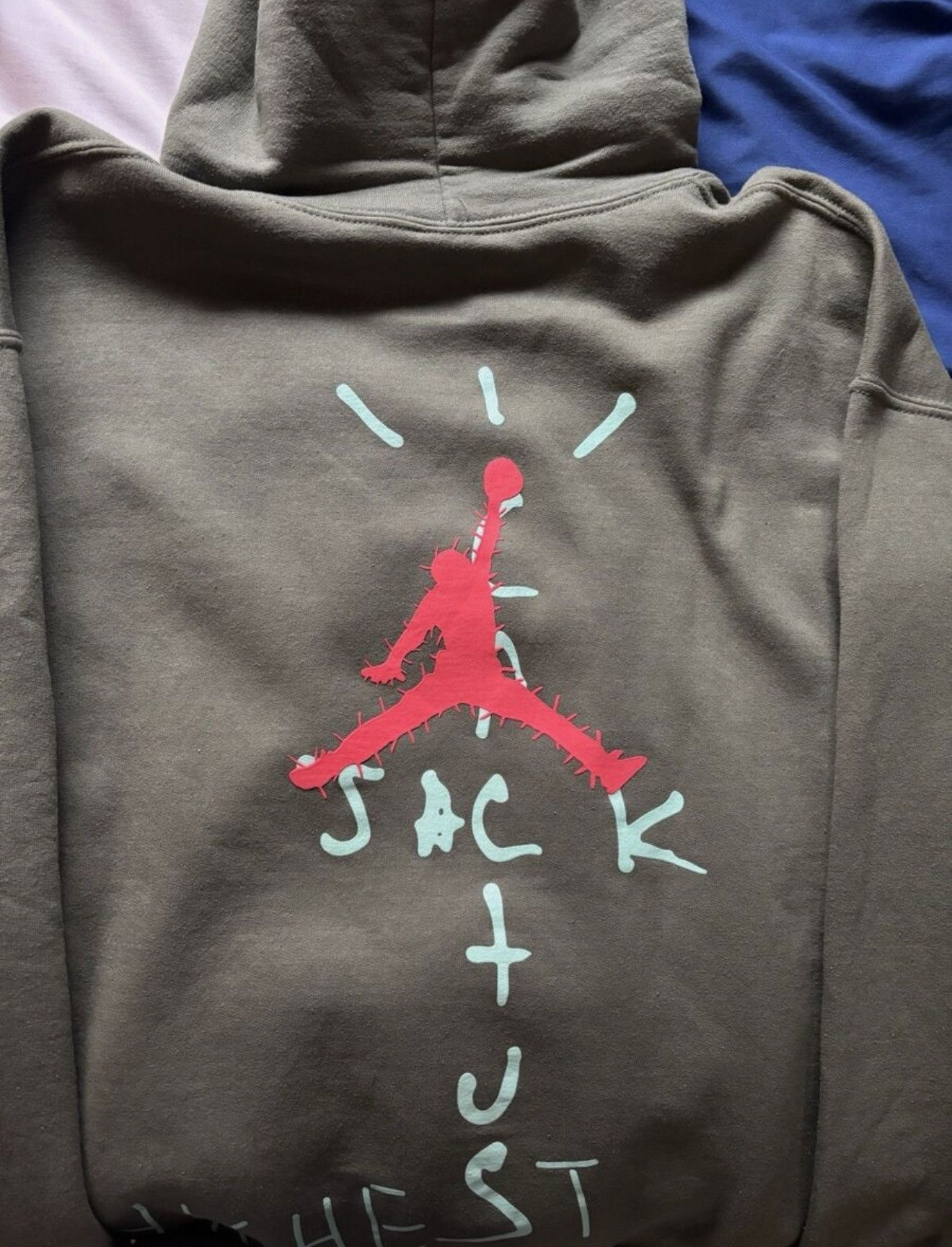 Jordan Brand × Travis Scott Green Travis Scott x Cactus Jack Hoodie Size US M / EU 48-50 / 2 - 2 Thumbnail