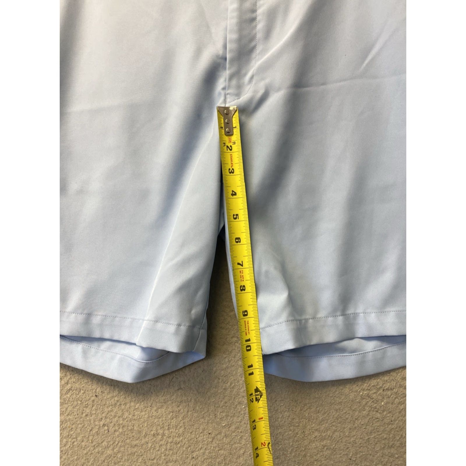 Peter Millar Peter Millar Shorts Men Size 34 Blue Athletic Moisture Wicking UV 9 Inseam Flat Front Casual Activewear Size US 34 / EU 50 - 6 Thumbnail