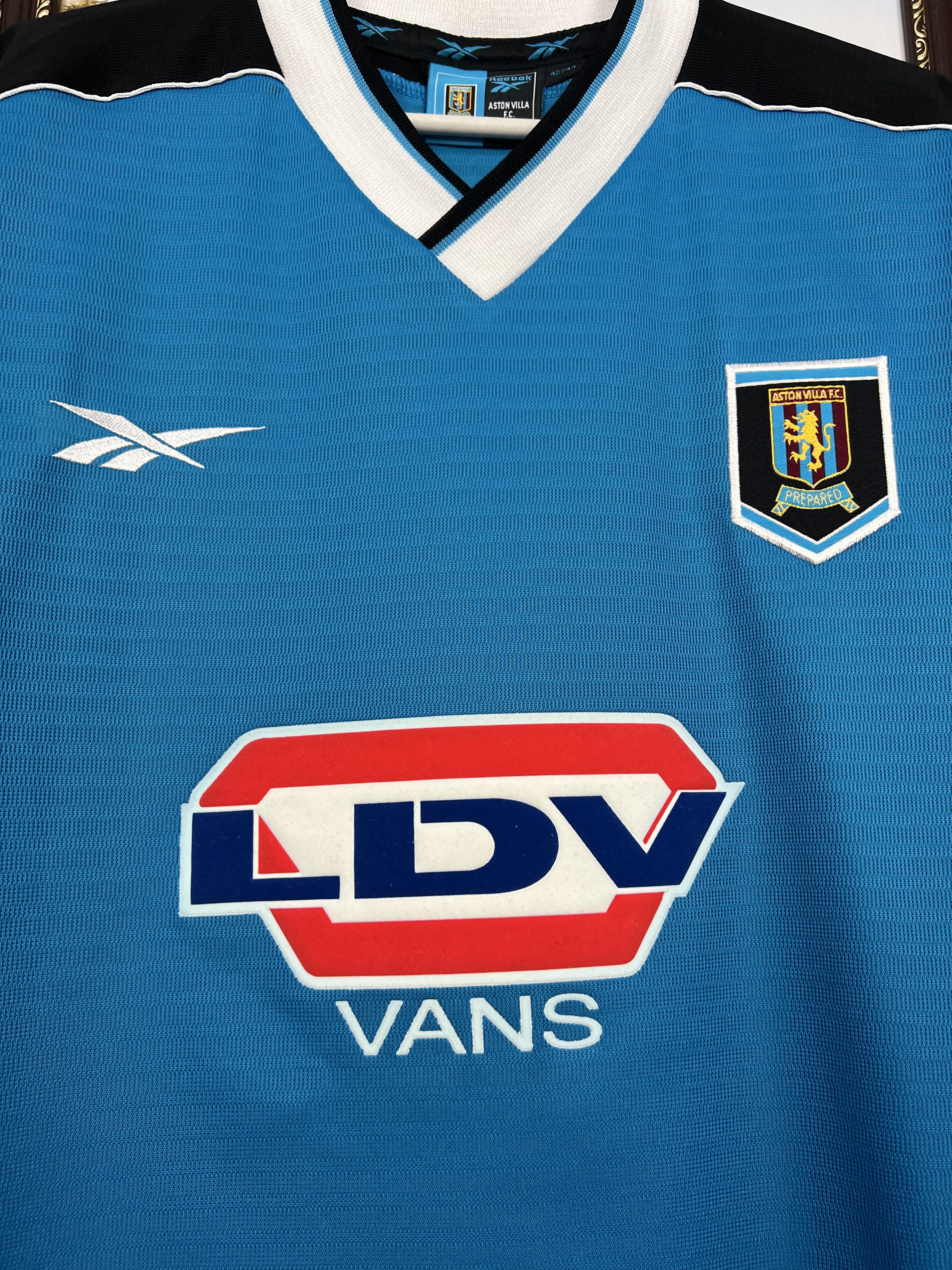 Reebok Aston Villa Away football shirt 1998 Soccer Reebok Jersey Size US L / EU 52-54 / 3 - 3 Thumbnail
