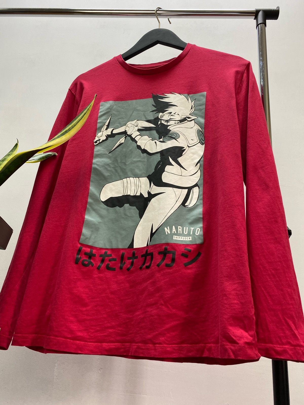 Anime × Japanese Brand × Vintage Naruto Shippuden Kakashi Hatake Long Sleeve T Shirt Size US L / EU 52-54 / 3 - 4 Thumbnail