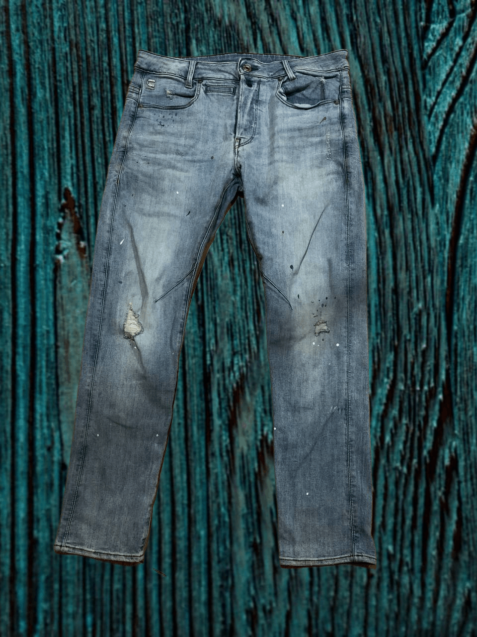 G-Star Men's G Star Raw D-Staq 5-Pocket Slim Denim Jeans streetwear Size US 32 / EU 48 - 1 Thumbnail