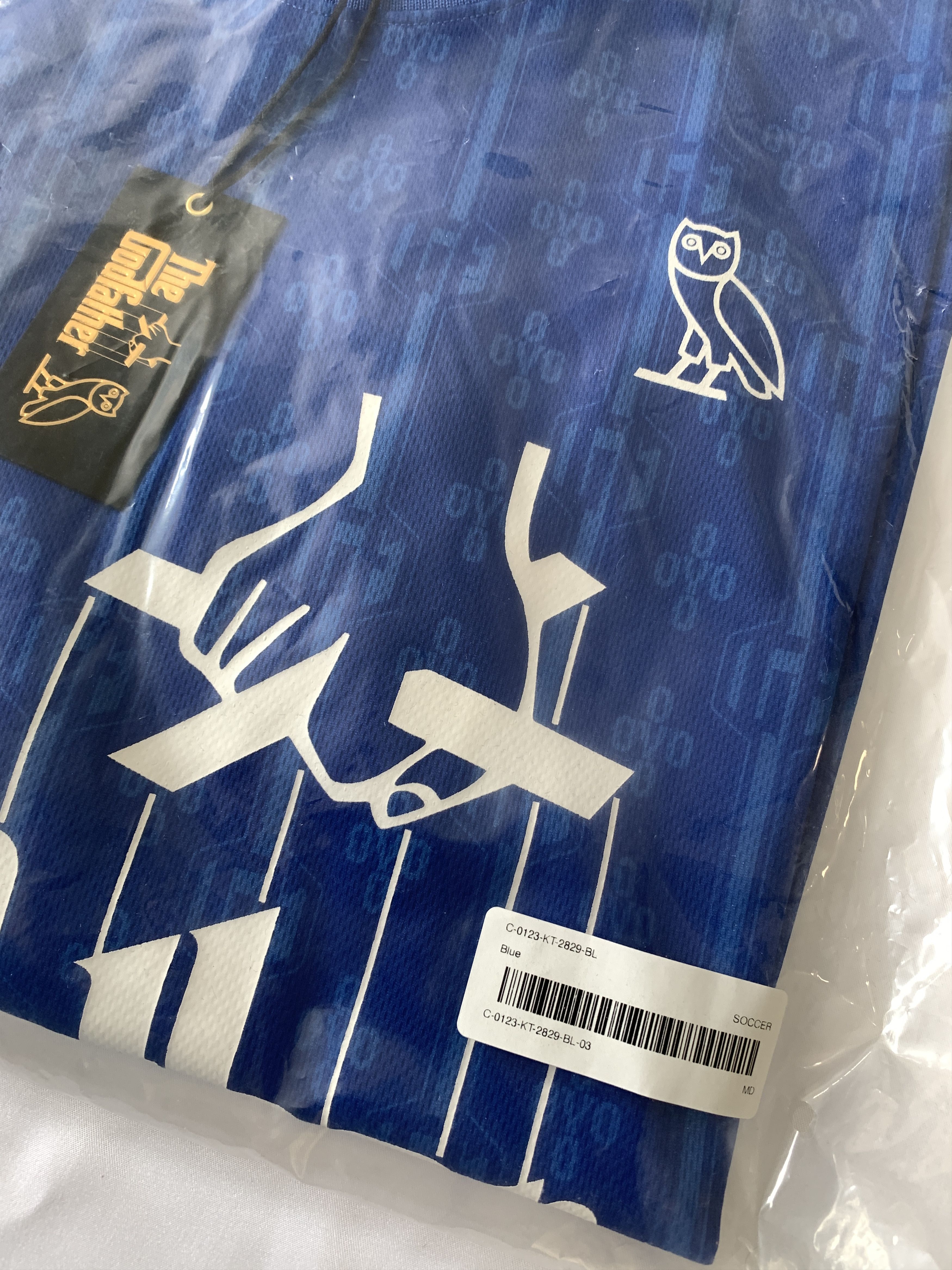 Drake *COVETED* OVO x The Godfather Soccer Jersey Size US M / EU 48-50 / 2 - 3 Thumbnail