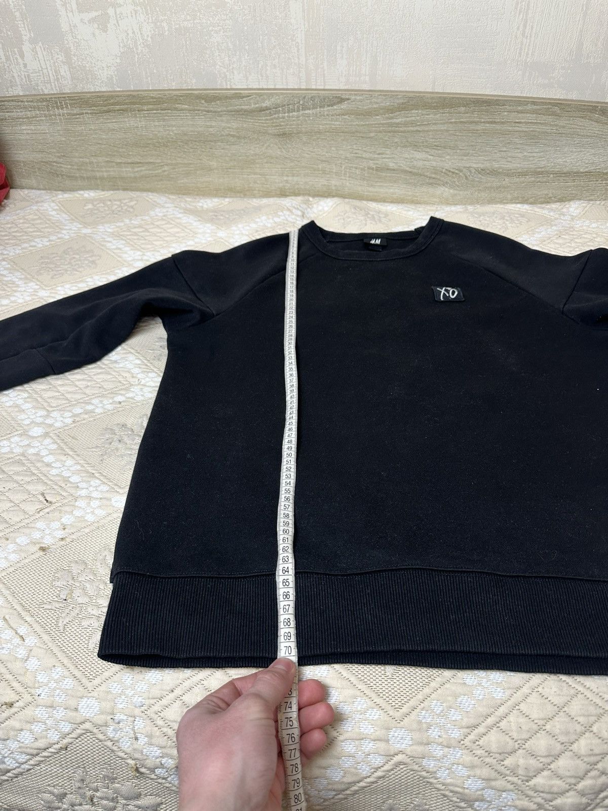 H&M × The Weeknd 🔥 Y2K XO x H&M XO Crewneck Sweatshirt Rare Retro Hype Size US M / EU 48-50 / 2 - 10 Thumbnail