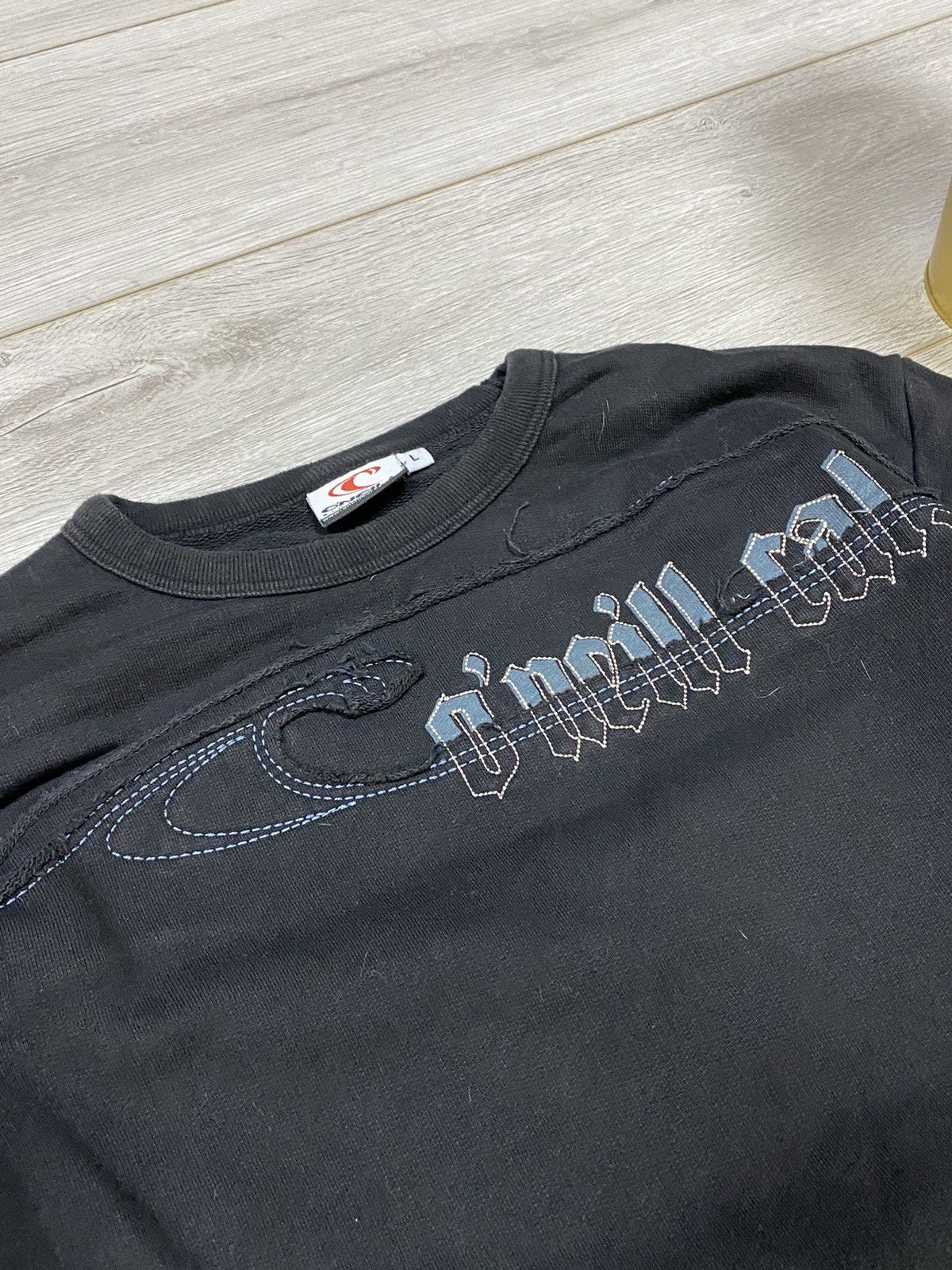 O'Neill O’Neil 🌊 Cal wave vintage big logo sweatshirt Y2K Size US L / EU 52-54 / 3 - 3 Thumbnail