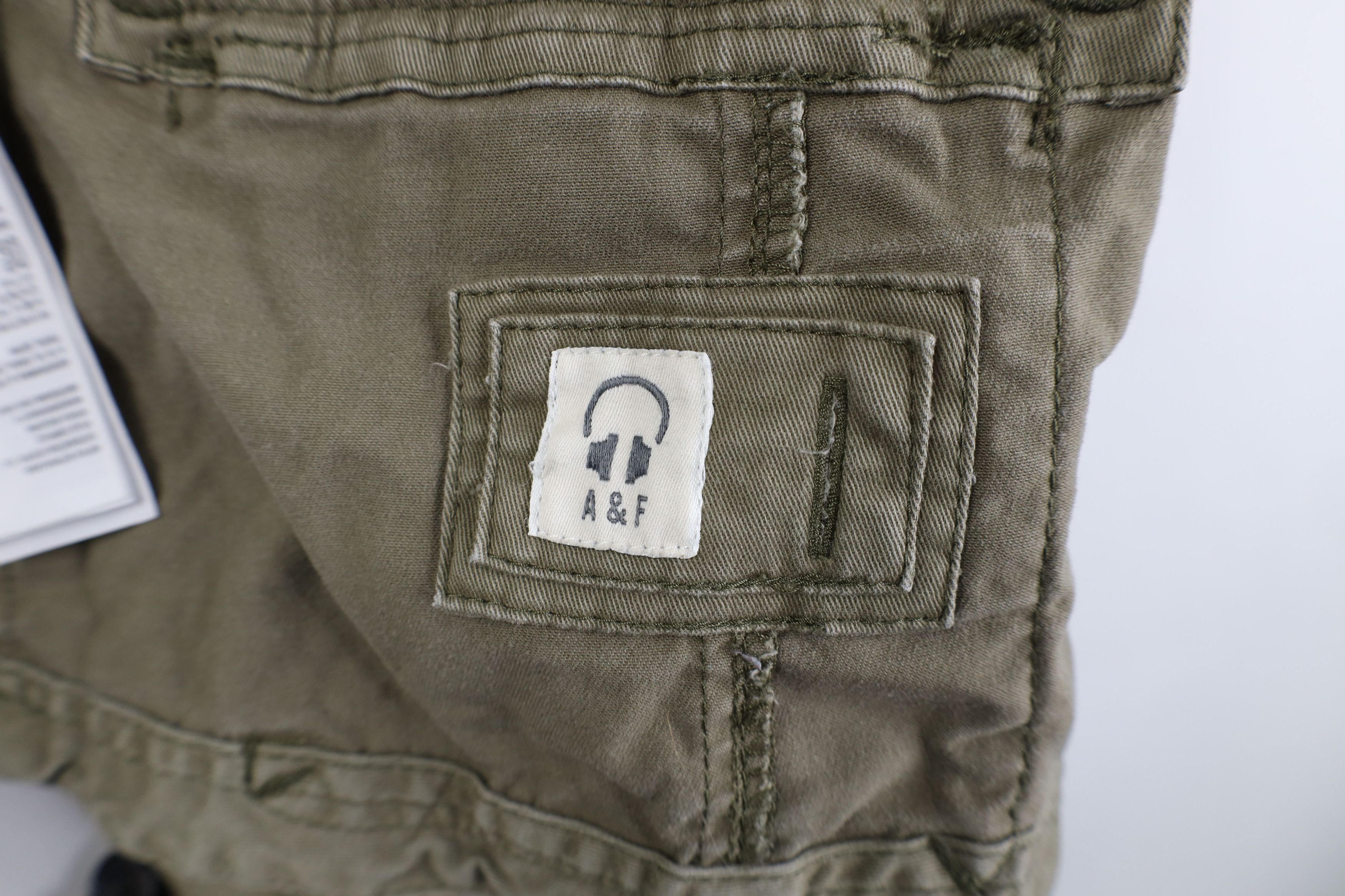Abercrombie & Fitch Vintage 90s Y2K Abercrombie & Fitch Military Field Jacket Size L / US 10 / IT 46 - 11 Thumbnail
