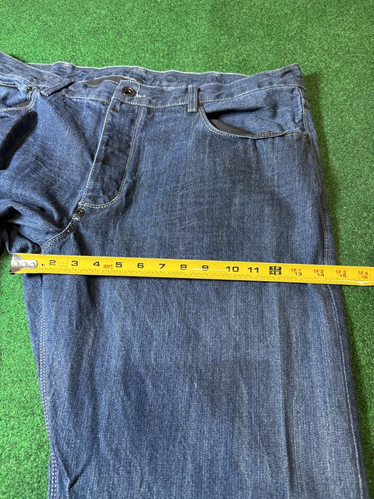 Sean John × Vintage Y2K Sean John Hip Hop Baggy Wide Leg Loose Denim Jeans Size US 42 / EU 58 - 10 Thumbnail