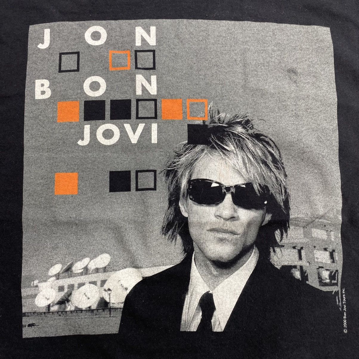 Band Tees Vintage Bon Jovi Crush Tour 2000 Live Band Tee Screen Star M Size US M / EU 48-50 / 2 - 3 Thumbnail