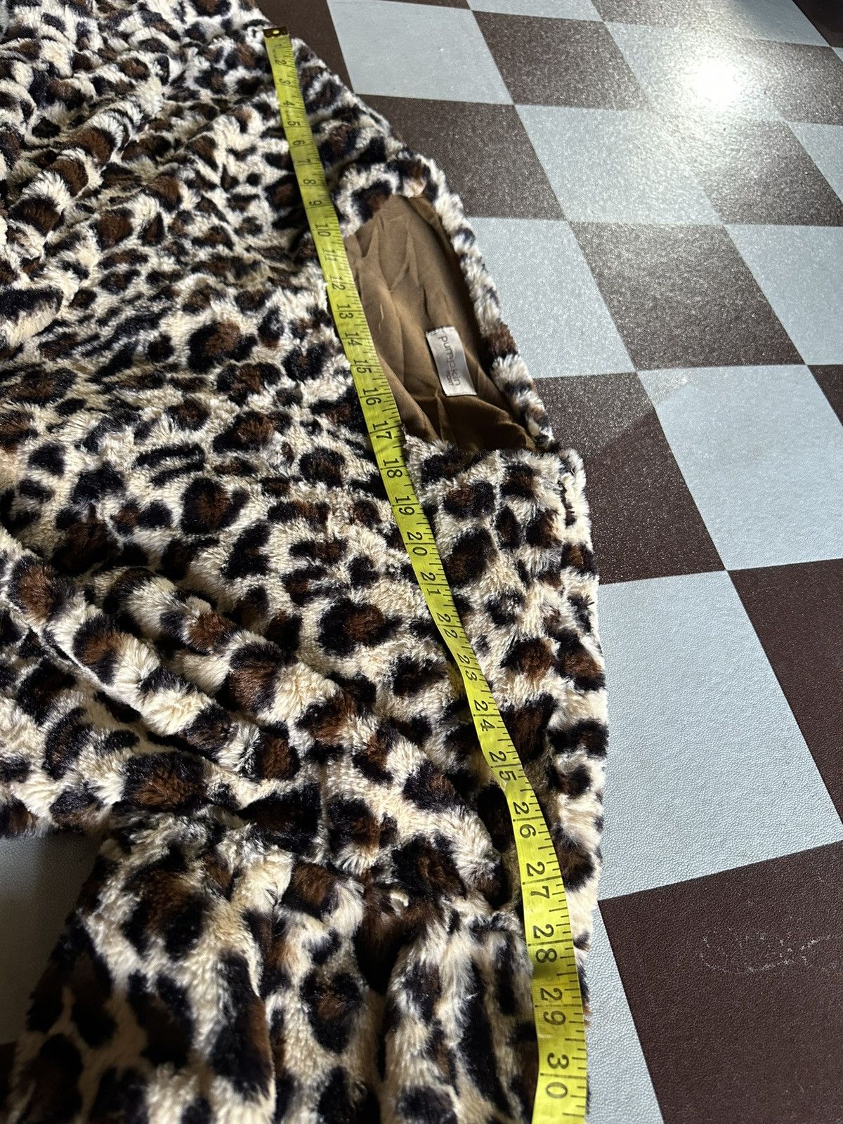 Japanese Brand 🔥gorgoeus🔥Pumpkin port leopard crop top fleece jacket Size M / US 6-8 / IT 42-44 - 11 Thumbnail
