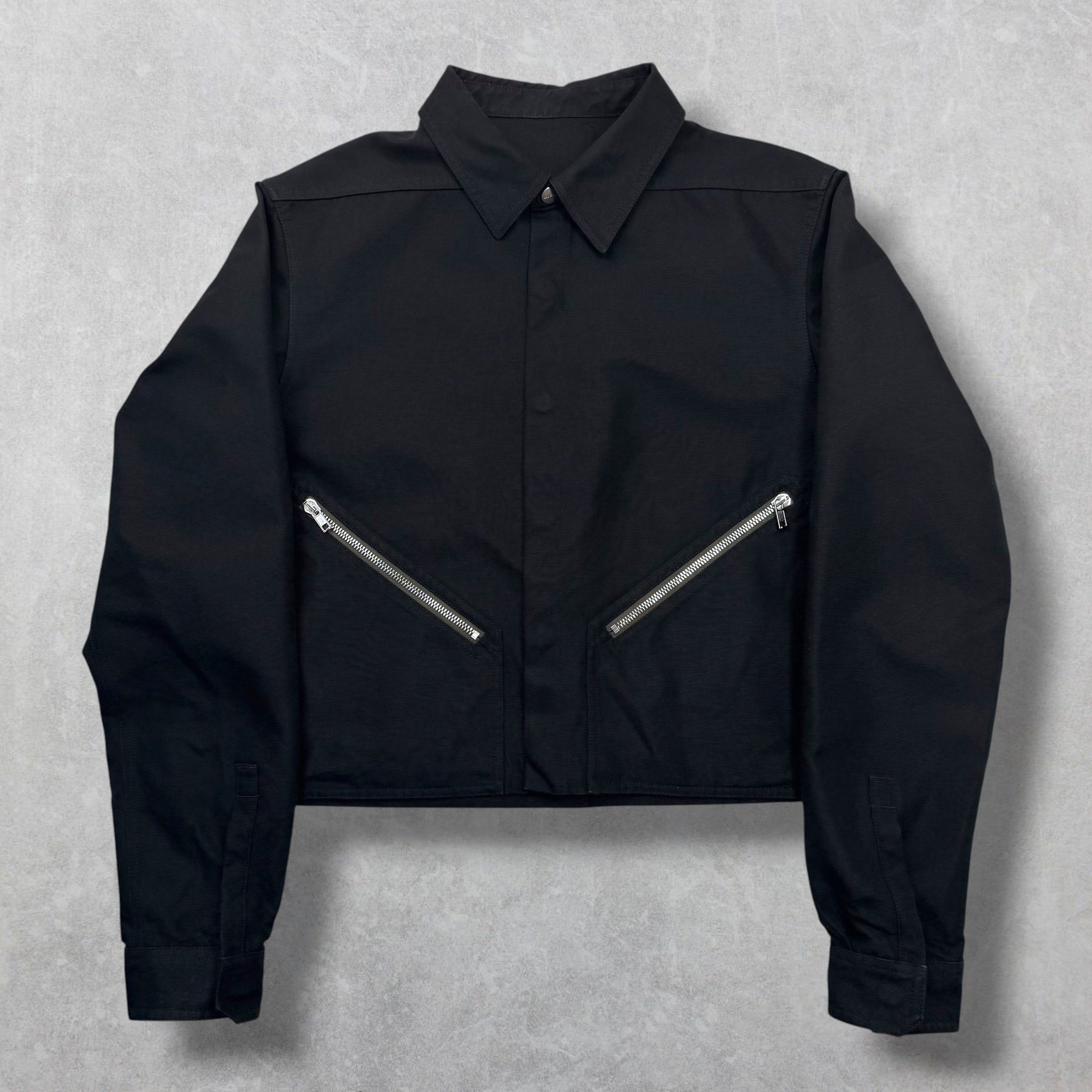 Rick Owens Rick Owens Tour Alice Shirt Jacket Black 50 (M) Size US M / EU 48-50 / 2 - 1 Thumbnail