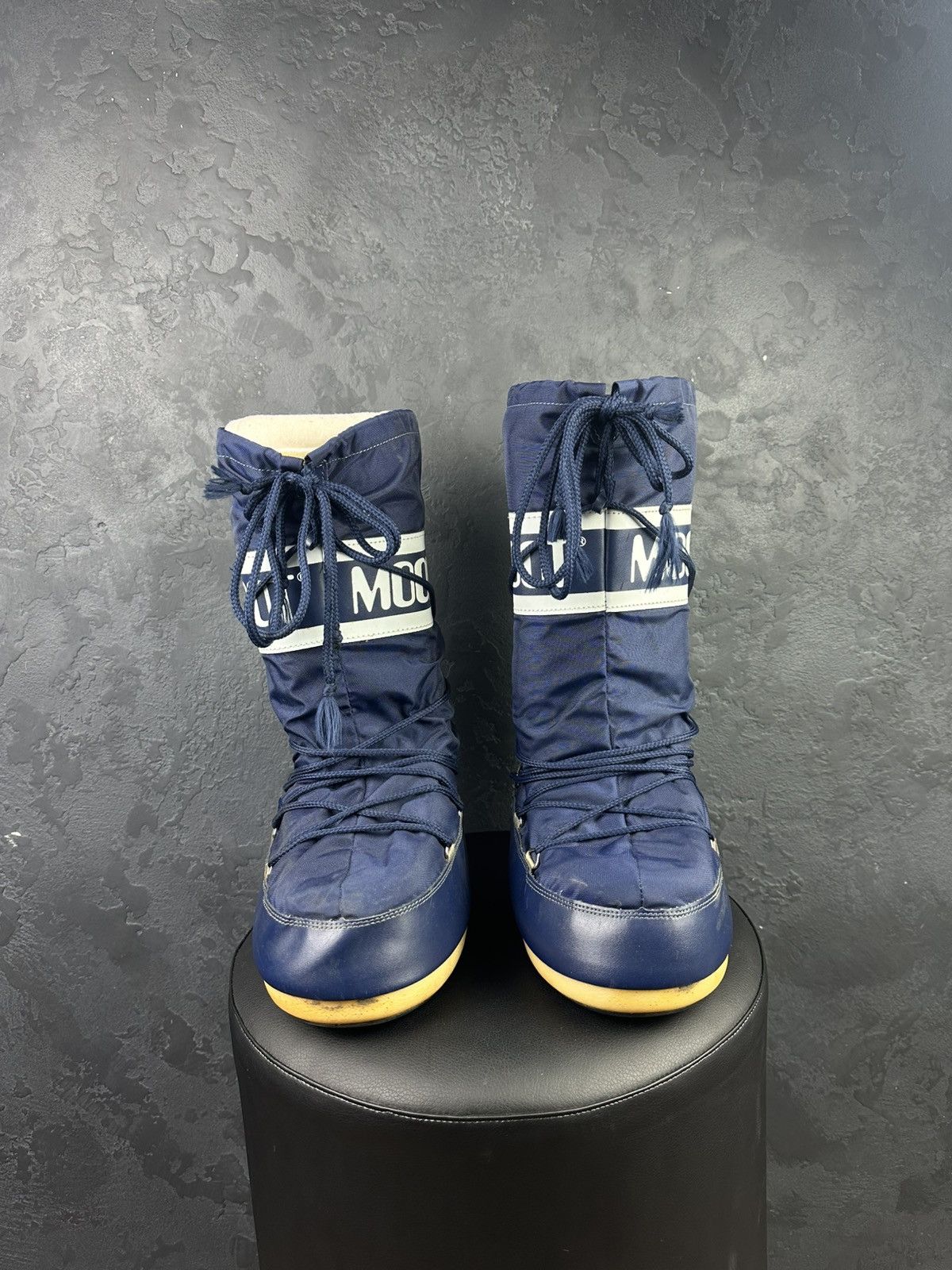 Moon Boot × Vintage Moon Boot Tecnica Blue Nylon Chunky Boots Size 39-41 Size US 7.5 / EU 40-41 - 4 Thumbnail