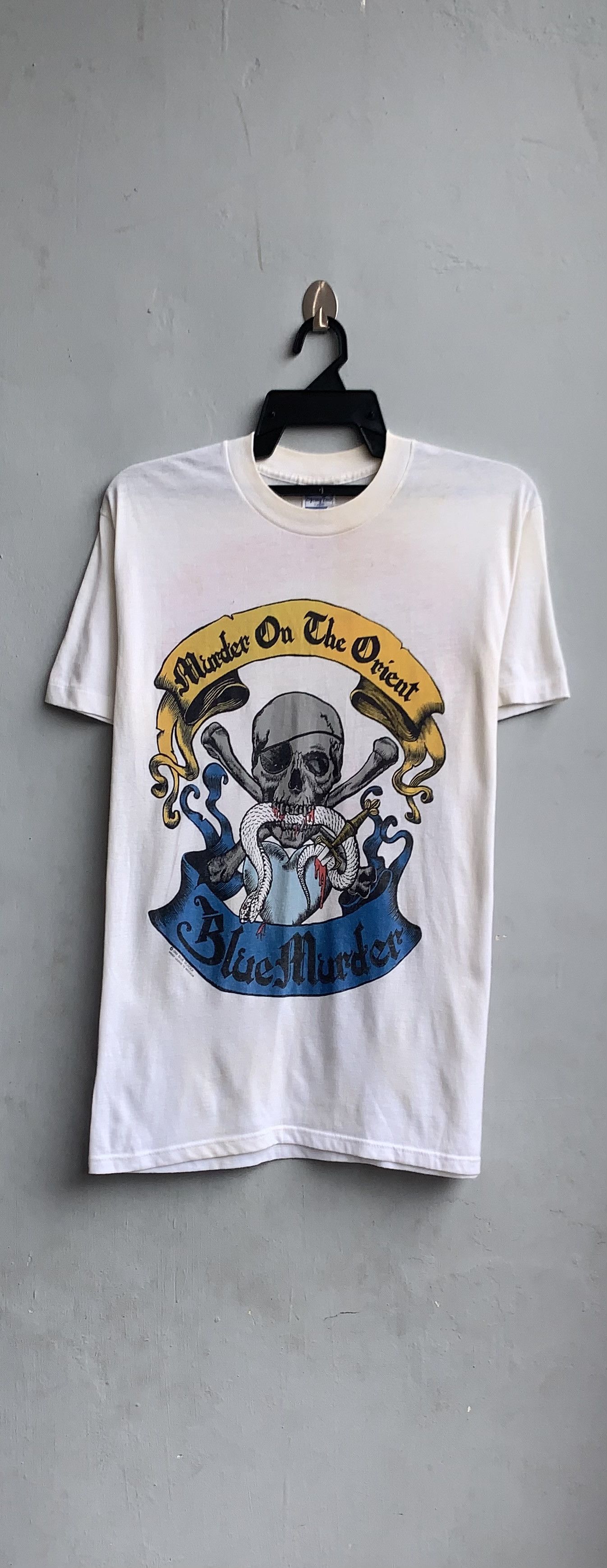 Band Tees Blue Murder 1989's Concert Vintage Band Shirt Size US L / EU 52-54 / 3 - 1 Thumbnail