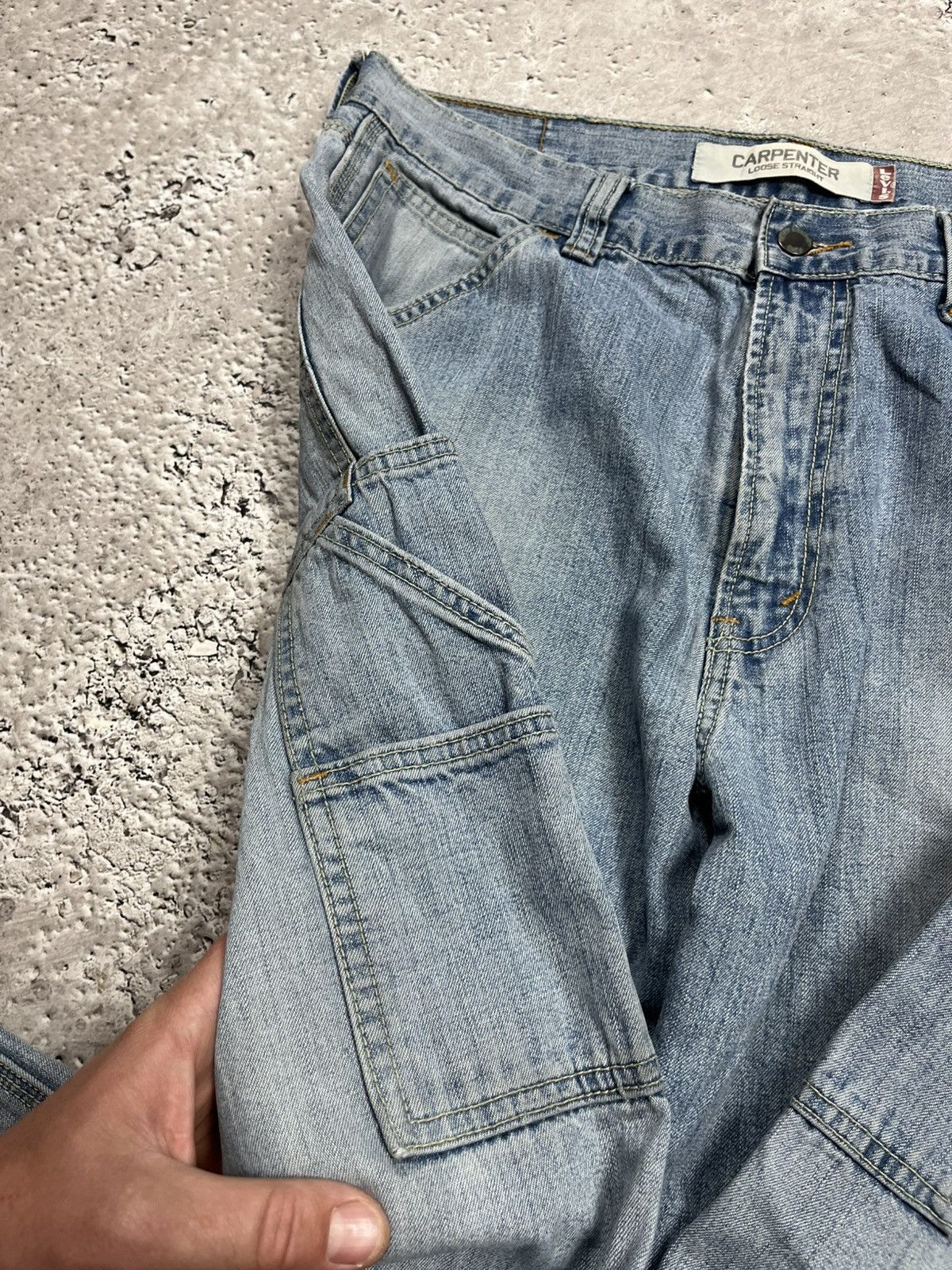 Levi's Levi’s Carpenter Loose Straight Jeans W34 Made in Hong Kong Size US 34 / EU 50 - 17 Thumbnail
