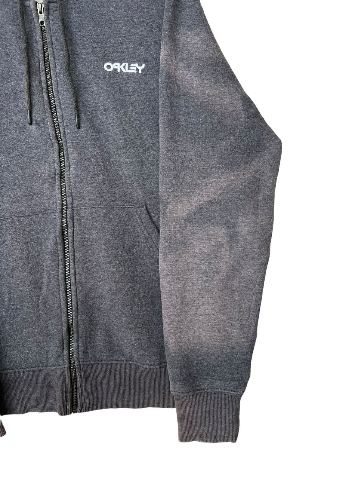 Oakley Oakley Distressed Faded Baggy Boxy Hoodie Size US M / EU 48-50 / 2 - 7 Thumbnail