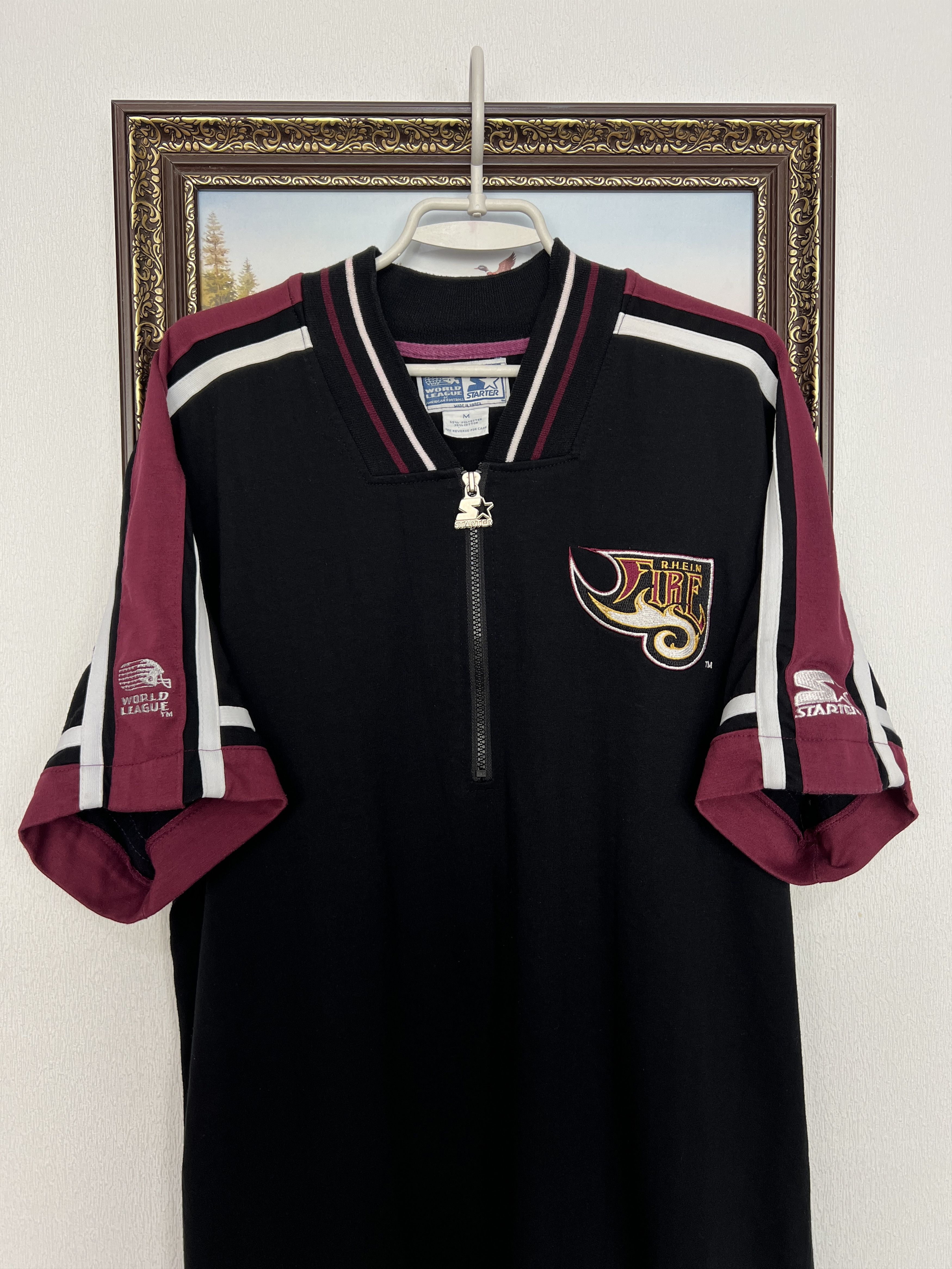 Starter Vintage Starter Rhein Fire World League Jersey Shirt Trikot Size US M / EU 48-50 / 2 - 2 Thumbnail