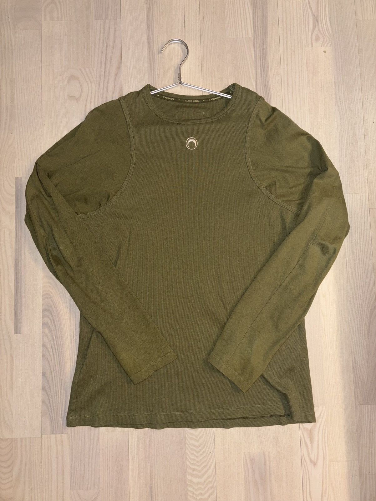 Marine Serre Rib Long Sleeve T-Shirt Size US M / EU 48-50 / 2 - 2 Thumbnail