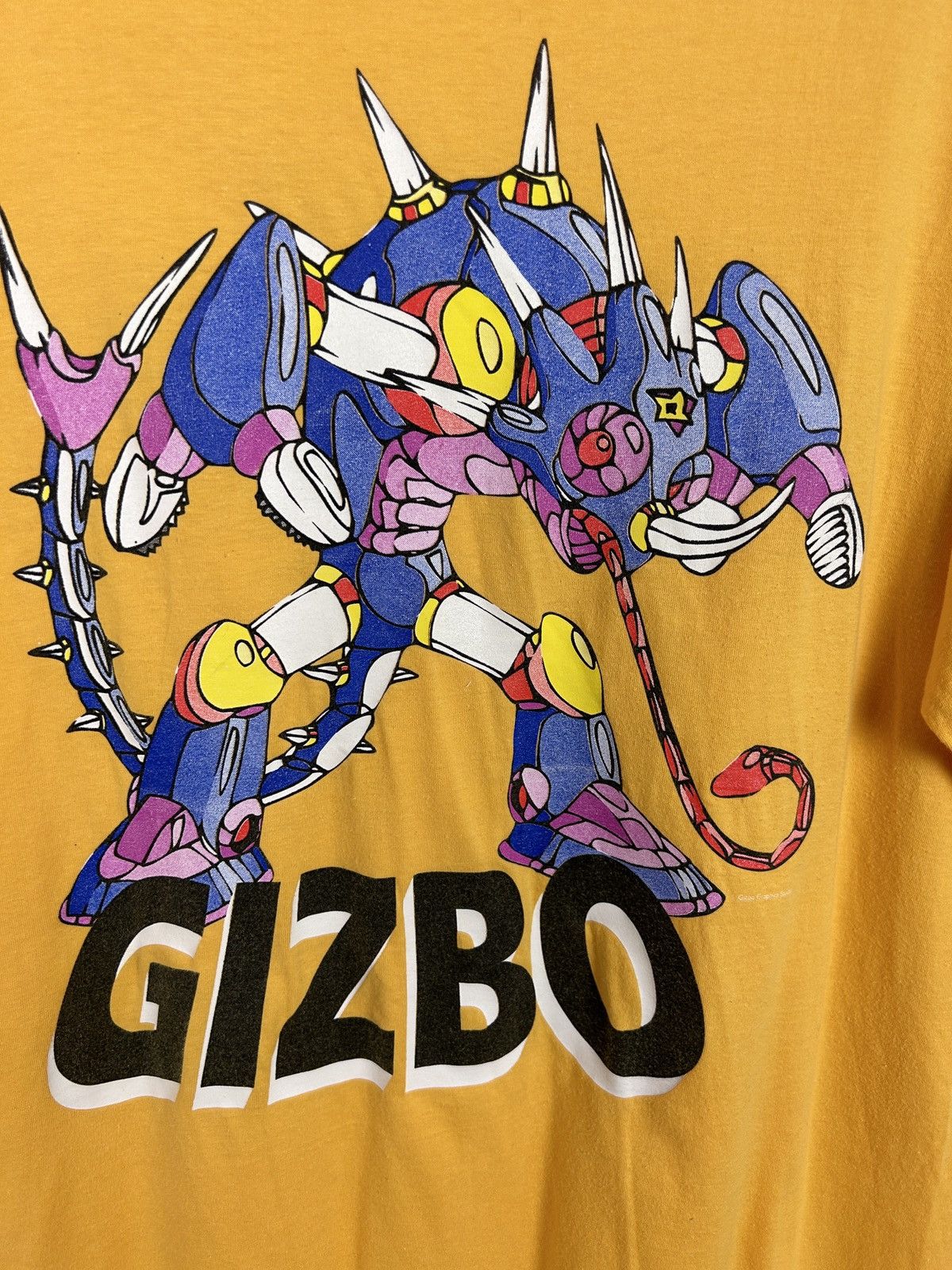 Anime 00s Vintage Gizbo Mecha Robot Birdhouse Skate Style T-Shirt Size US M / EU 48-50 / 2 - 2 Thumbnail