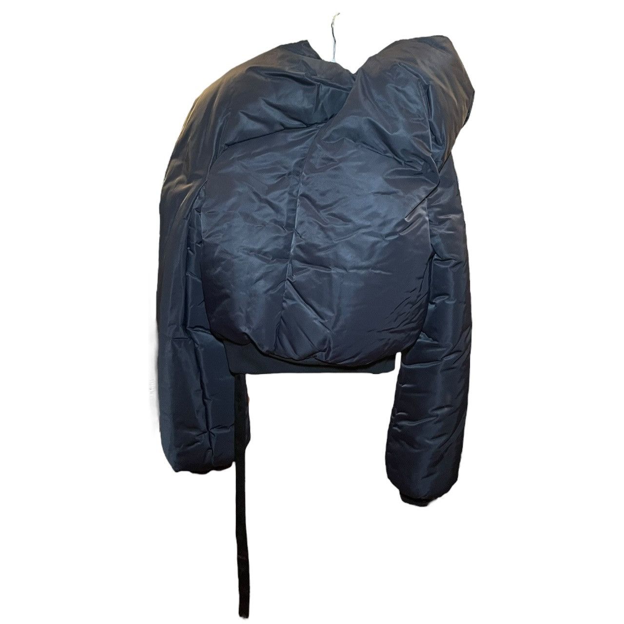 Rick Owens Rick Owens DRKSHDW Black Doll Asymmetrical Jacket Sz L Size US L / EU 52-54 / 3 - 3 Thumbnail