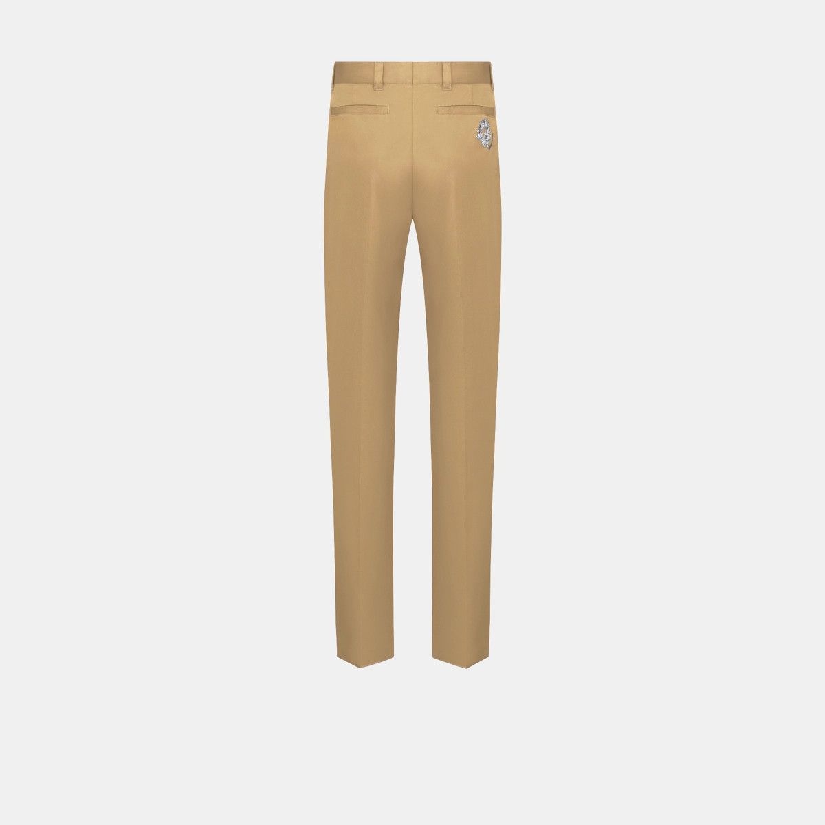 Dior o1bcso1str0125 Tears Wide-Leg Pants in Beige Size US 34 / EU 50 - 2 Thumbnail