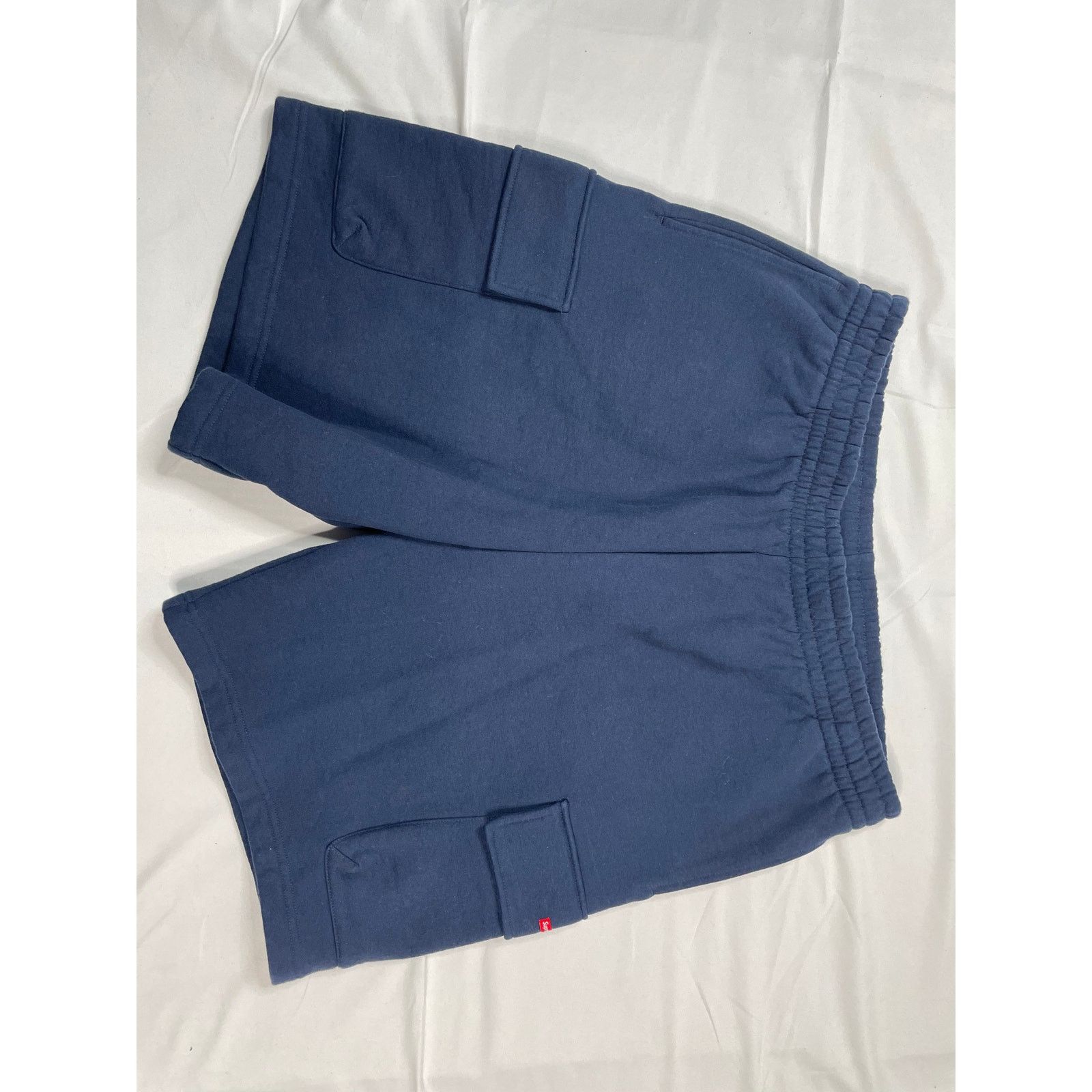 image of Supreme Shorts Navy Size XL in Blue, Men's