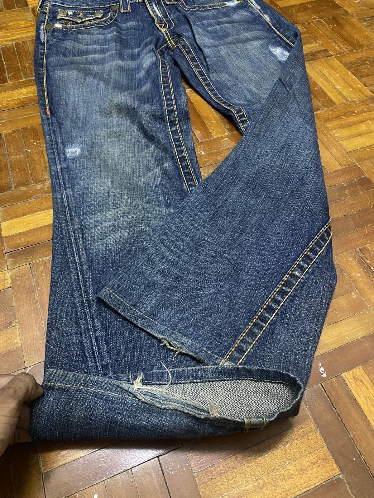 True Religion × Vintage Jean True Religion Baggy Size US 33 - 6 Thumbnail